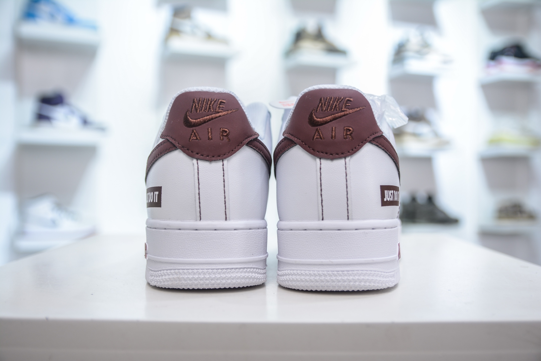 HY版纯原 Nike Air Force 1 Low “Just Do It” 联名白棕 CW2288-027