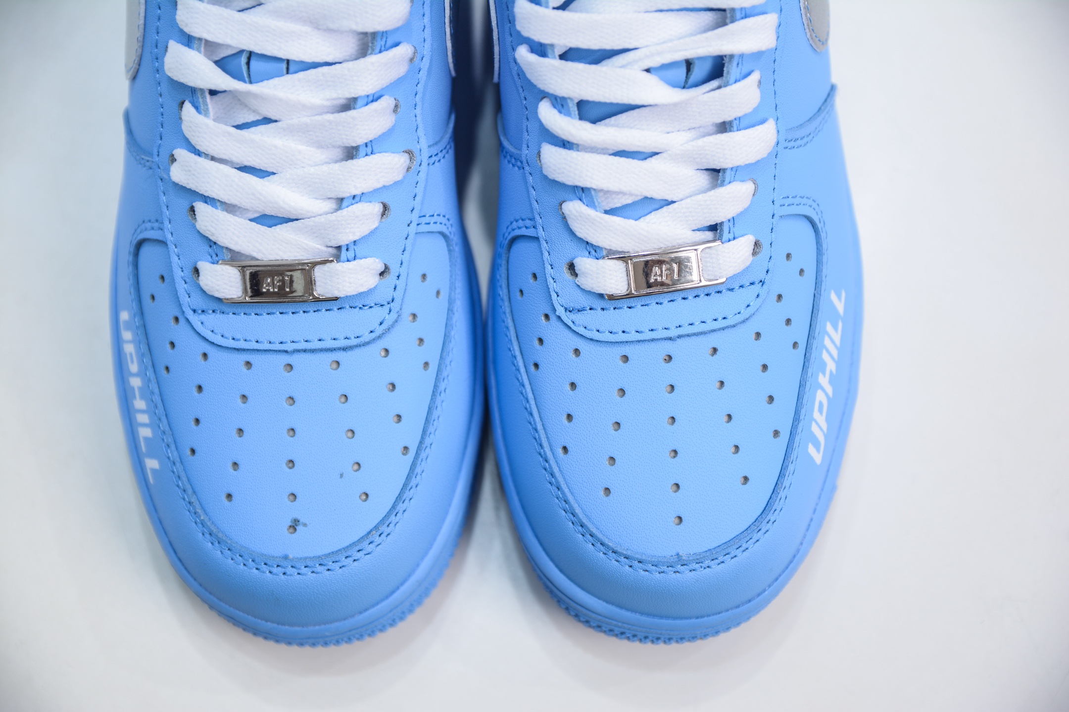 HY版纯原 Nike Air Force 1 Low UPHILL联名 蓝银 CW2288-027