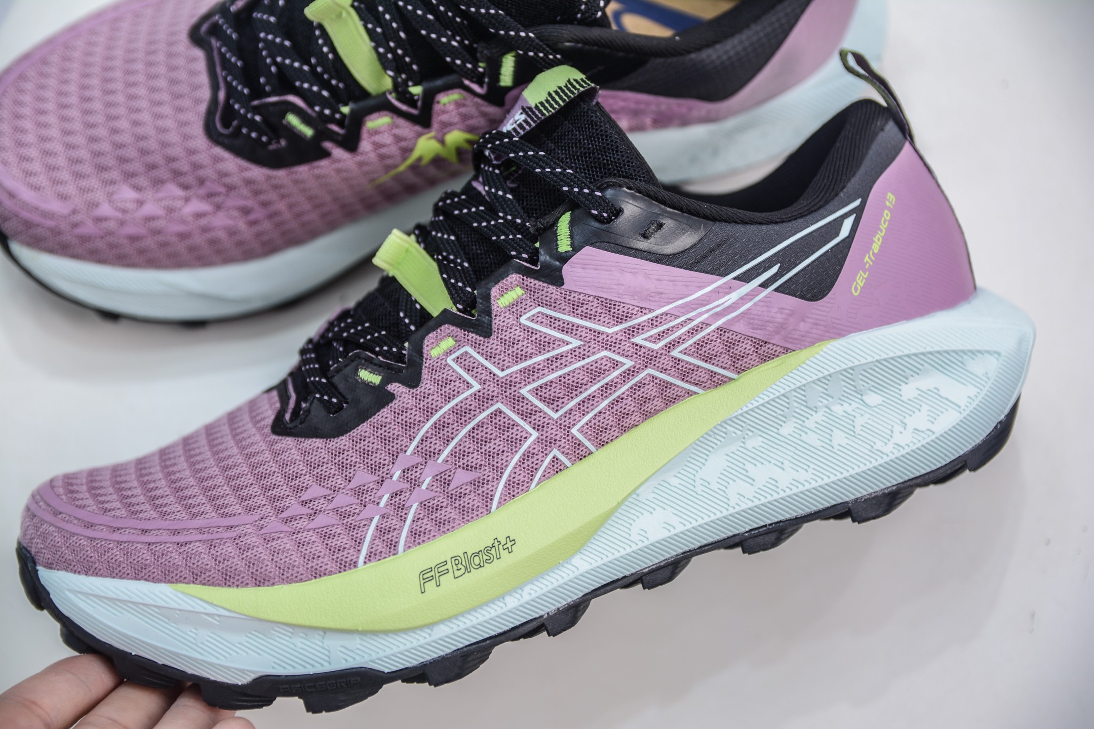 Asics Gel-Trabuco 13 复古亚瑟士透气休闲鞋缓震男子耐磨跑步鞋 1012B768-500