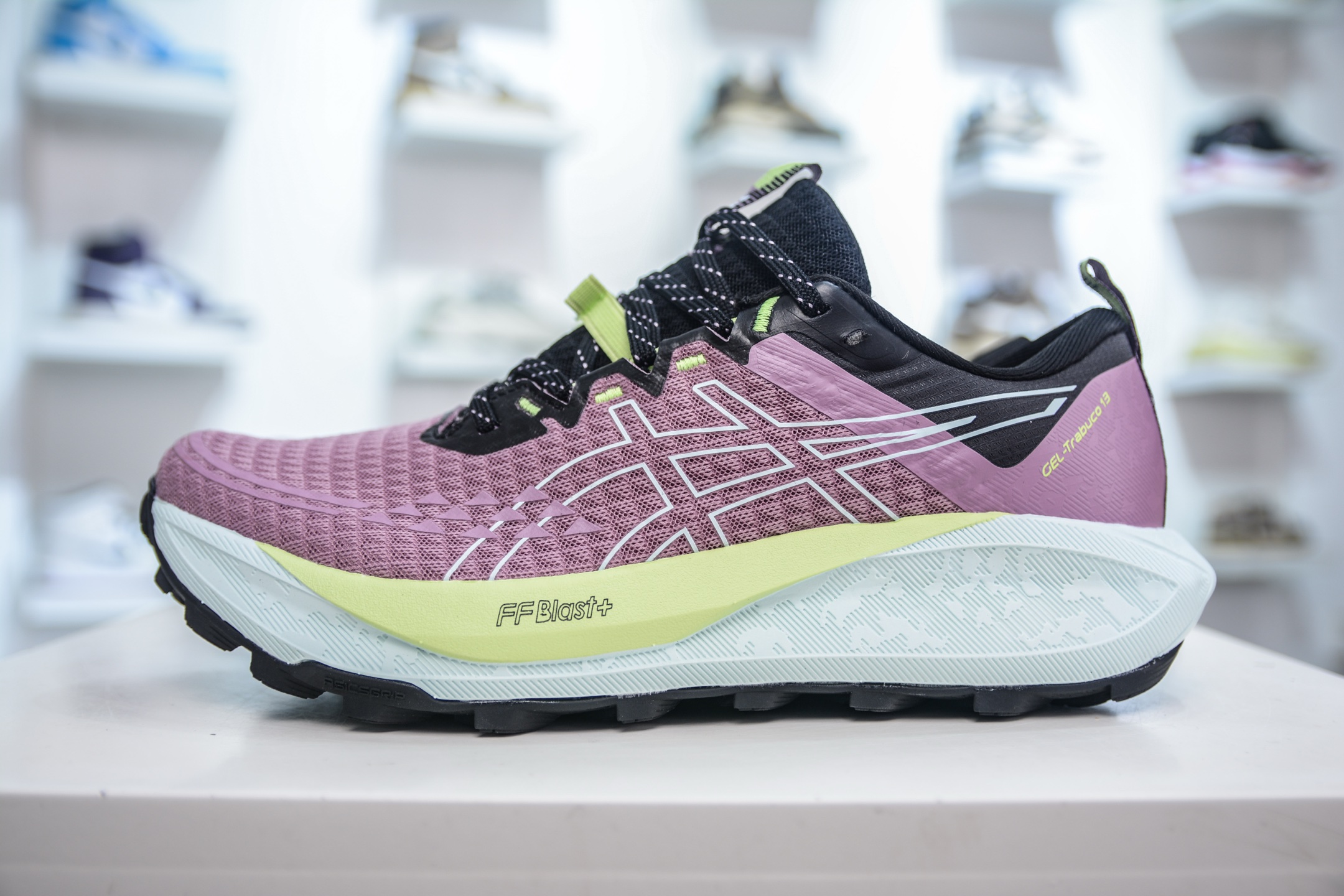 Asics Gel-Trabuco 13 复古亚瑟士透气休闲鞋缓震男子耐磨跑步鞋 1012B768-500
