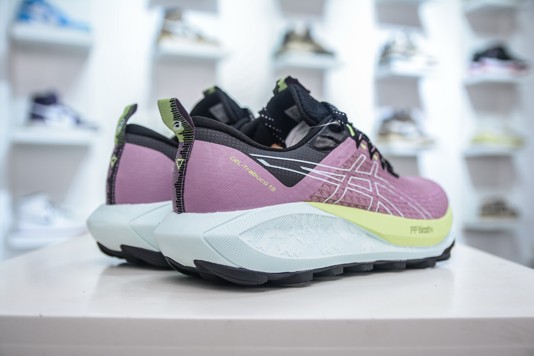 Asics Gel-Trabuco 13 复古亚瑟士透气休闲鞋缓震男子耐磨跑步鞋 1012B768-500