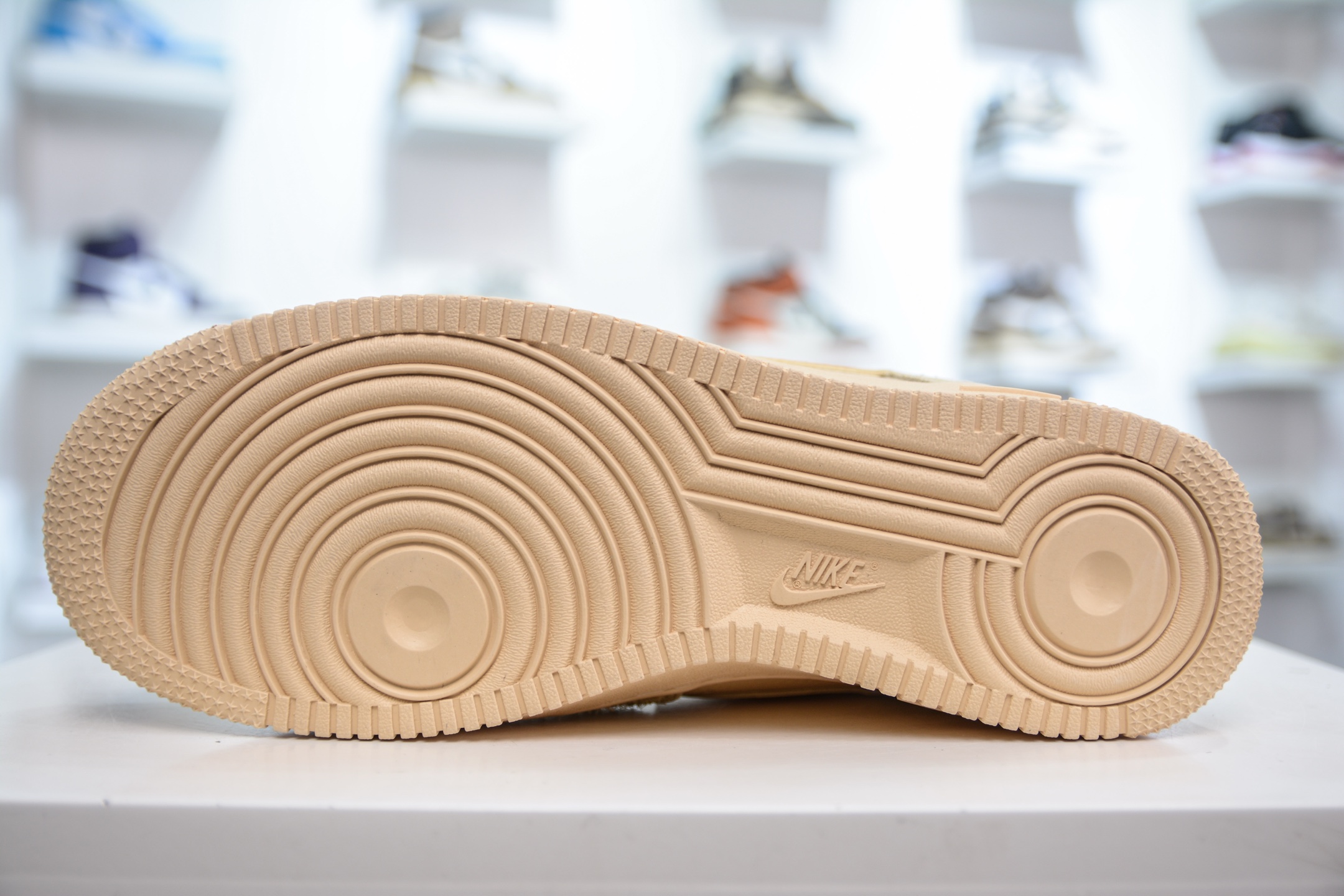 PB版 Nike Air Force 1′07 Low 香草棕 空军一号低帮百搭休闲运动板鞋 IB4001-200