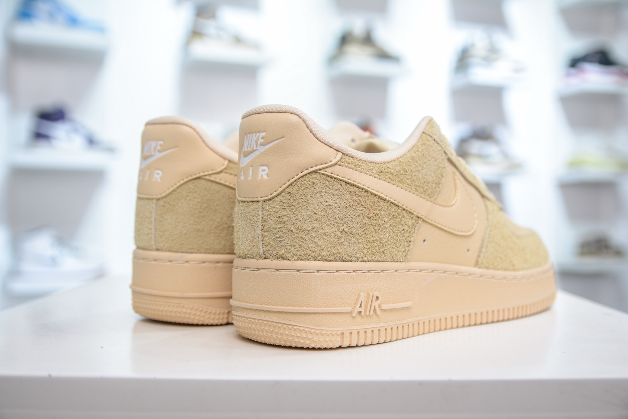 PB版 Nike Air Force 1′07 Low 香草棕 空军一号低帮百搭休闲运动板鞋 IB4001-200