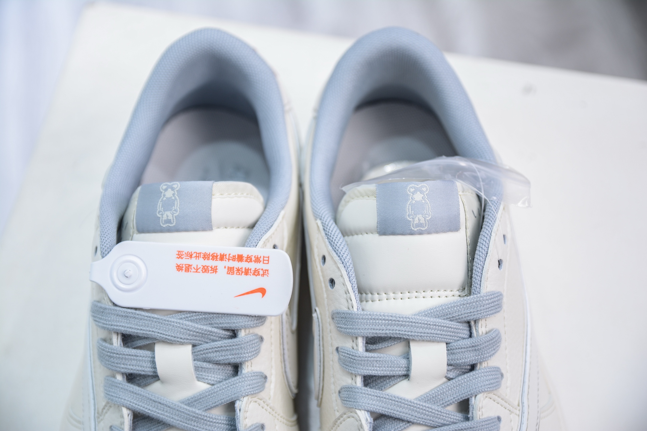 TS x Air Jordan 1 Retro Low x 暴力熊联名-卡通白灰 XS7089-527