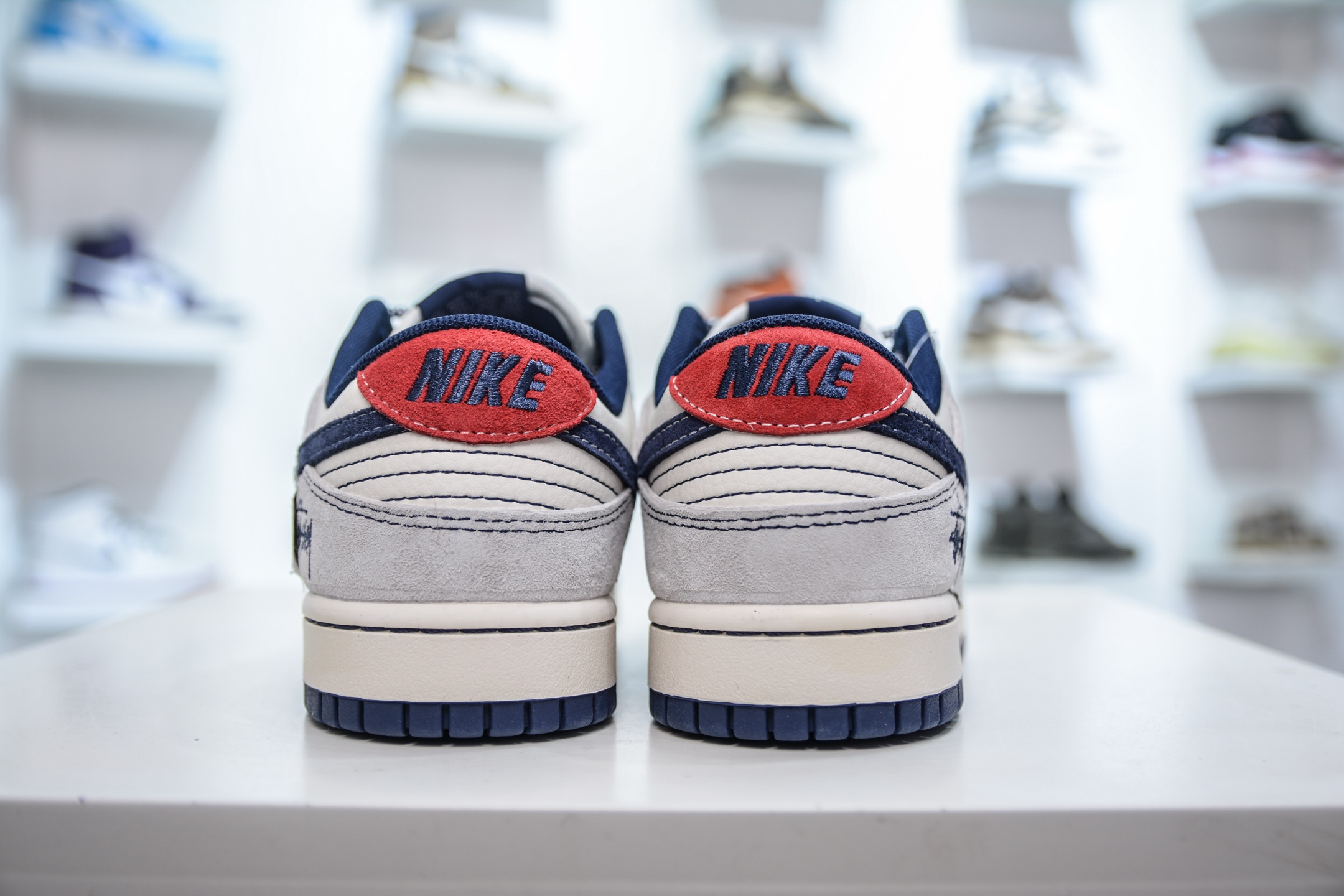 Nike SB Dunk Low x Stussy 斯图西联名-贴布藏蓝勾 YX5066-297