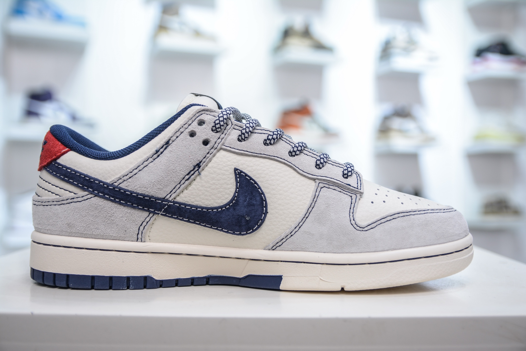 Nike SB Dunk Low x Stussy 斯图西联名-贴布藏蓝勾 YX5066-297