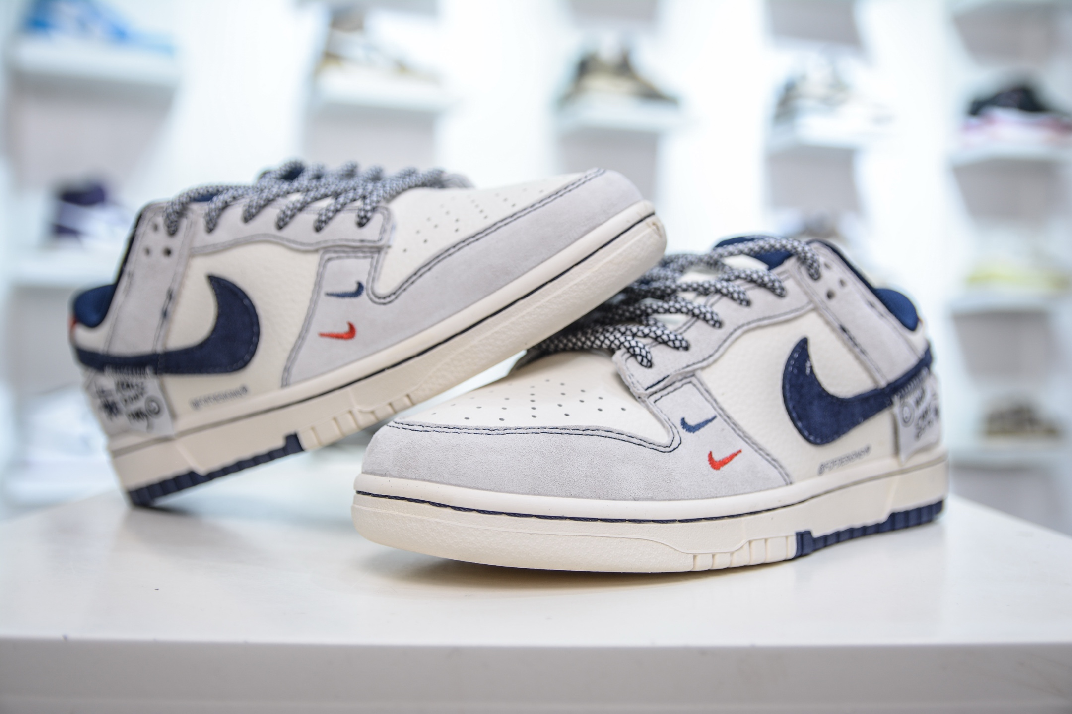 Nike SB Dunk Low x Stussy 斯图西联名-贴布藏蓝勾 YX5066-297