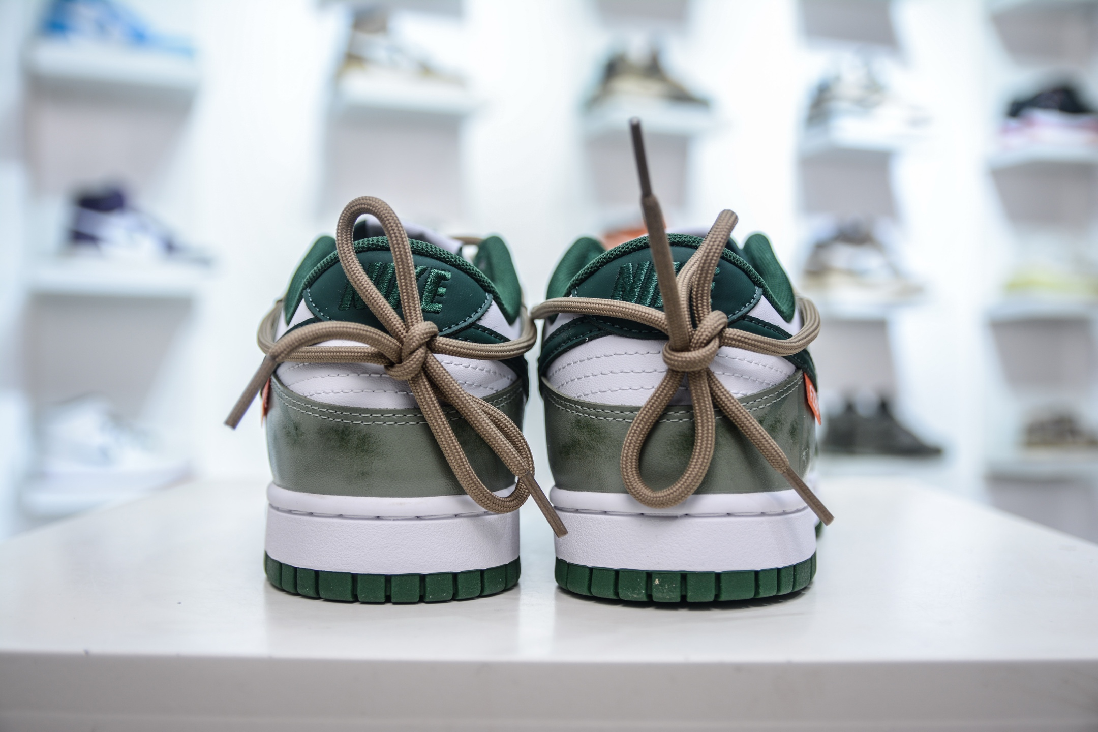 YC纯原 NK Dunk Low 青竹林 绿白 此款设计灵感源于蝴蝶青竹林 DD1391-101