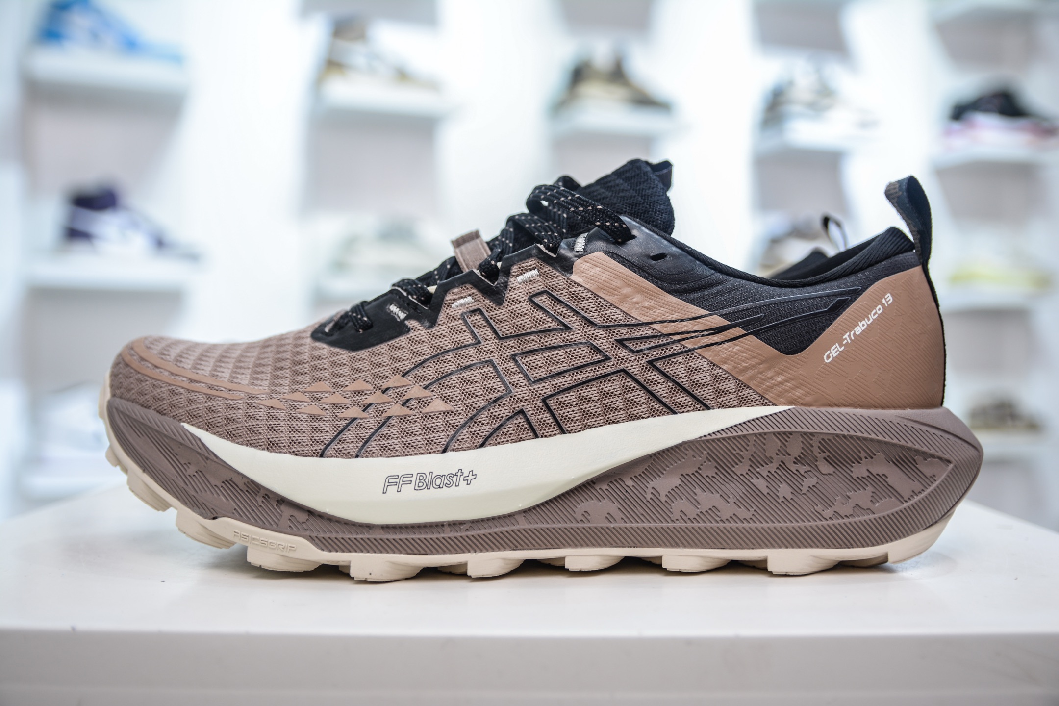 Asics Gel-Trabuco 13 复古亚瑟士透气休闲鞋缓震男子耐磨跑步鞋 1011B973-020