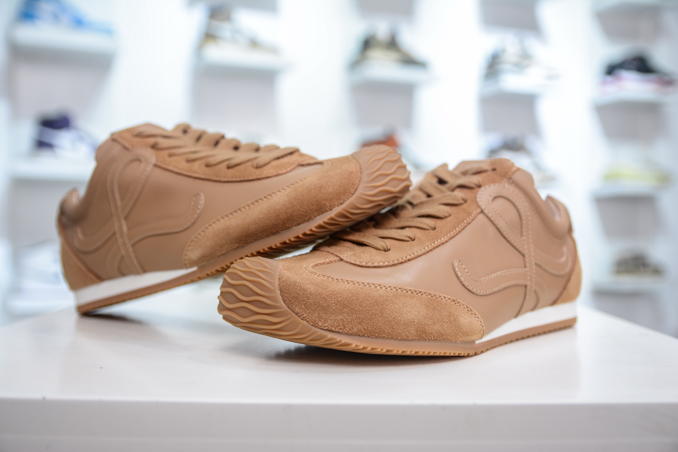 市售顶级 外贸出口订单 广东原厂 罗意威LOEWE 2025 | Ballet Runner2.0 新款芭蕾舞鞋