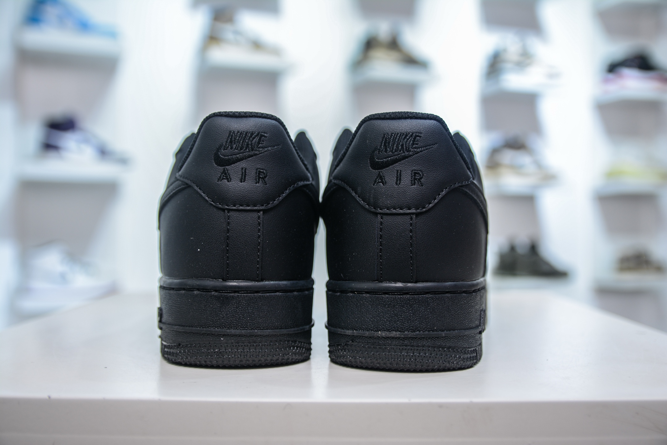 PB版 NK Air Force 1′07 Low 空军一号低帮百搭休闲运动板鞋 黑武士印花 315122-101