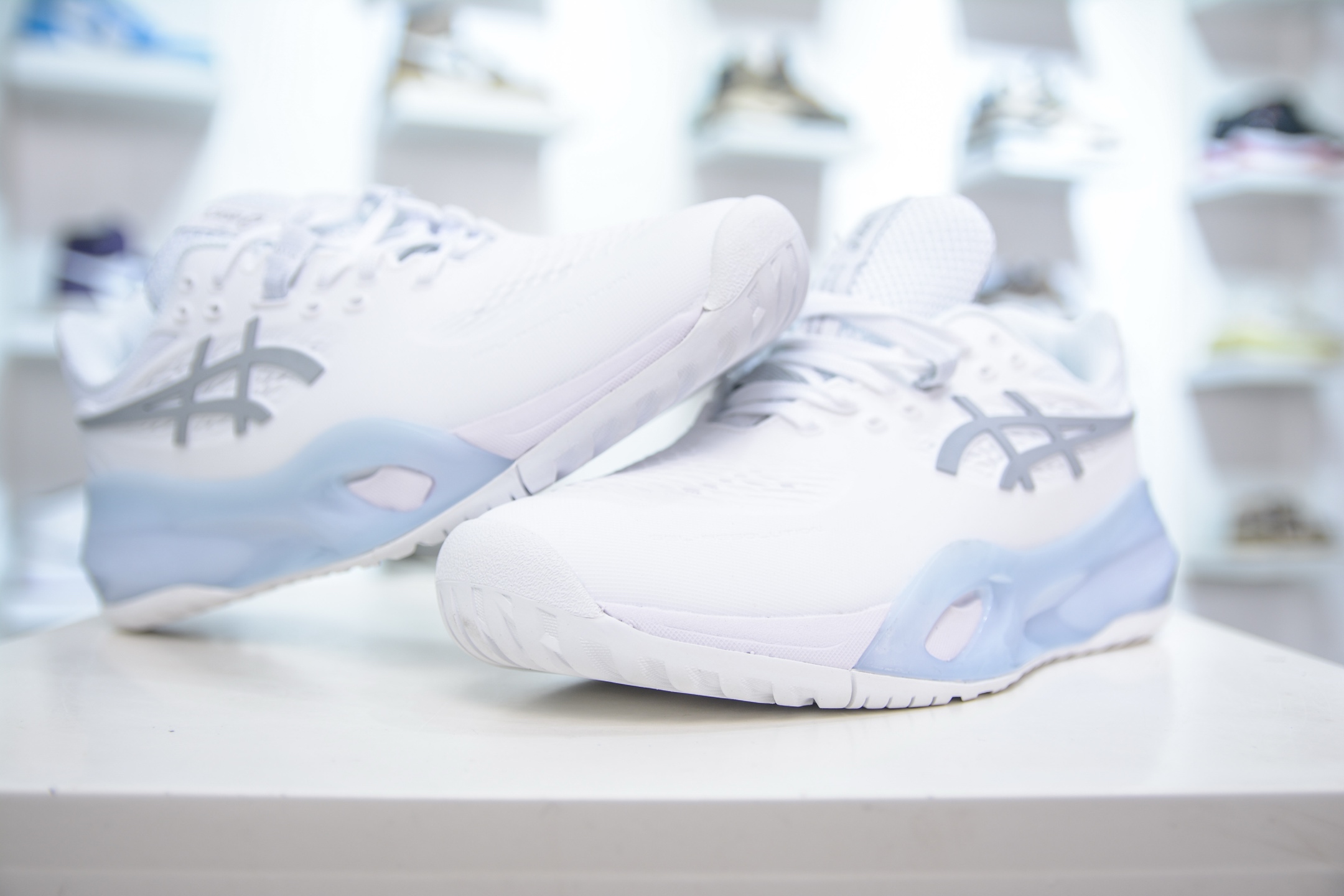 Asics Gel-RESOLUTION X 纯原版本亚瑟士运动休闲透气专业跑鞋 1042A297-100