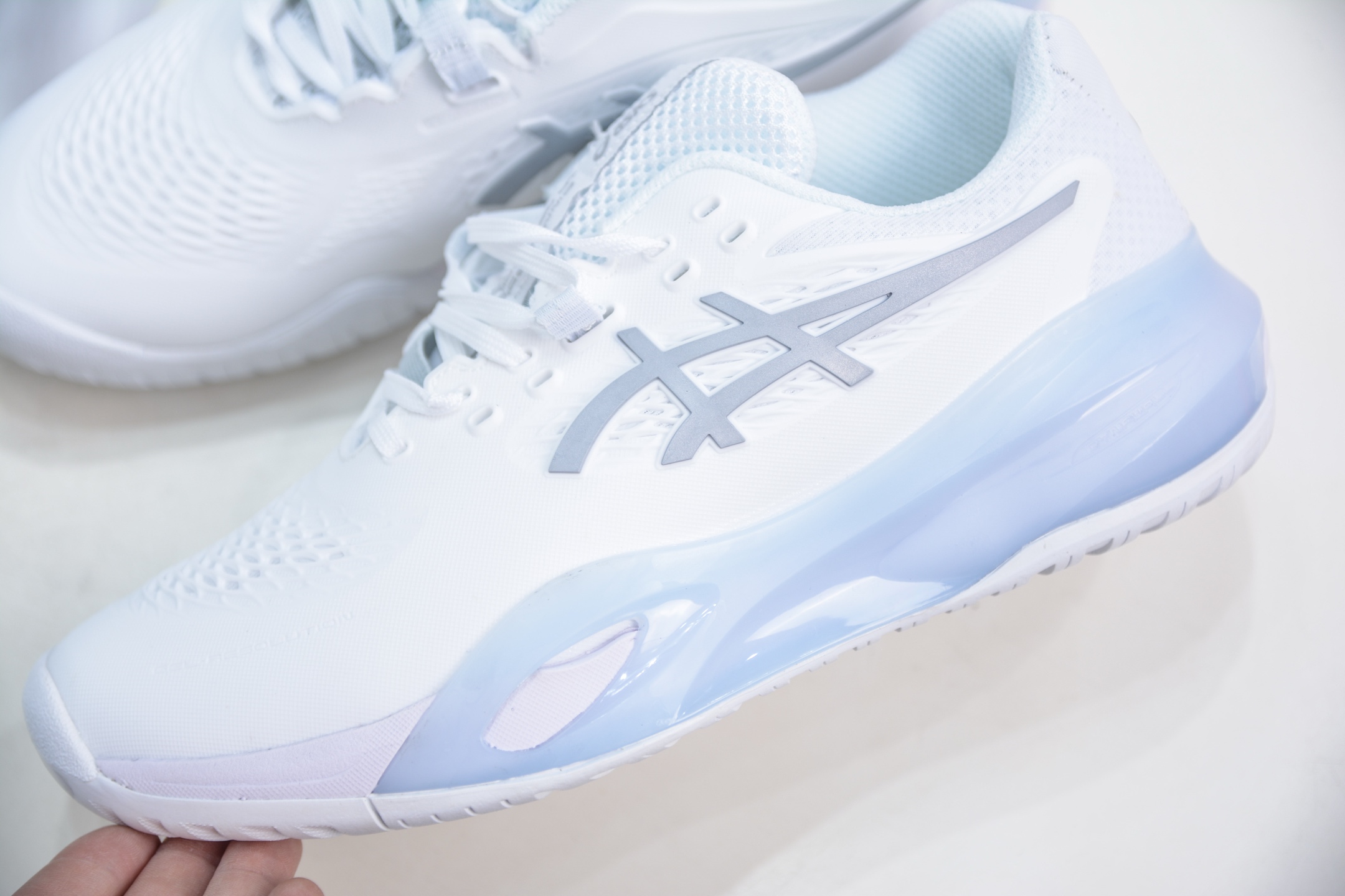 Asics Gel-RESOLUTION X 纯原版本亚瑟士运动休闲透气专业跑鞋 1042A297-100