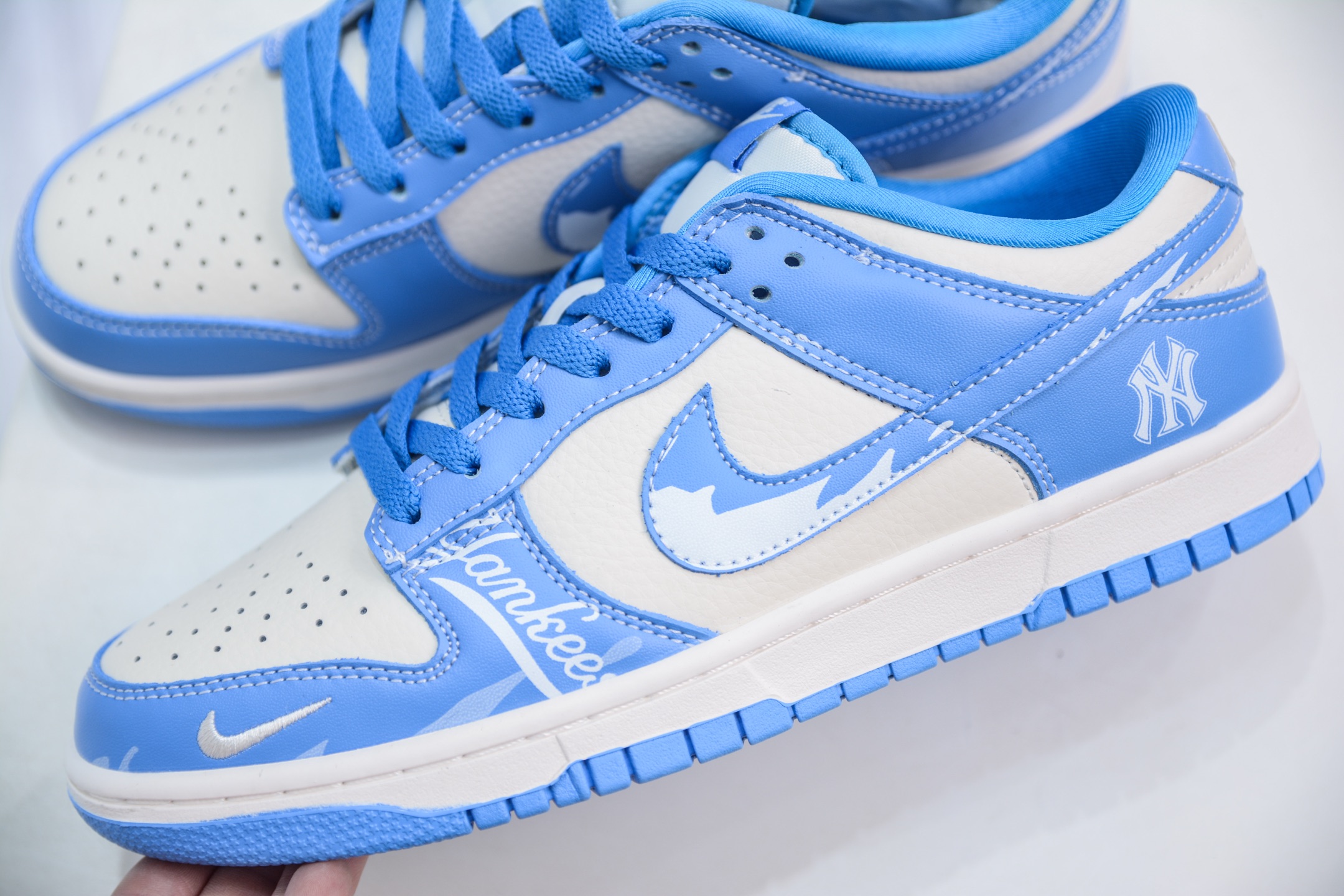 280 Nike SB Dunk Low x MLB 洋基队联名-白蓝 KK1333-036