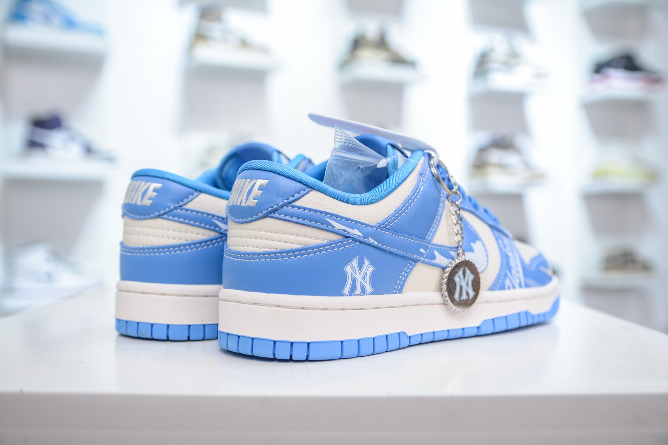 280 Nike SB Dunk Low x MLB 洋基队联名-白蓝 KK1333-036