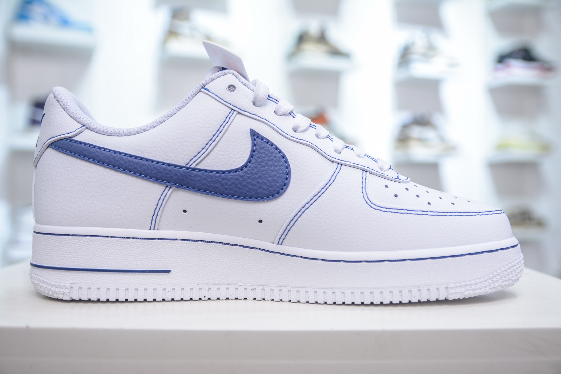 HY版纯原 Nike Air Force 1 Low 07 白蓝 HQ2037-100
