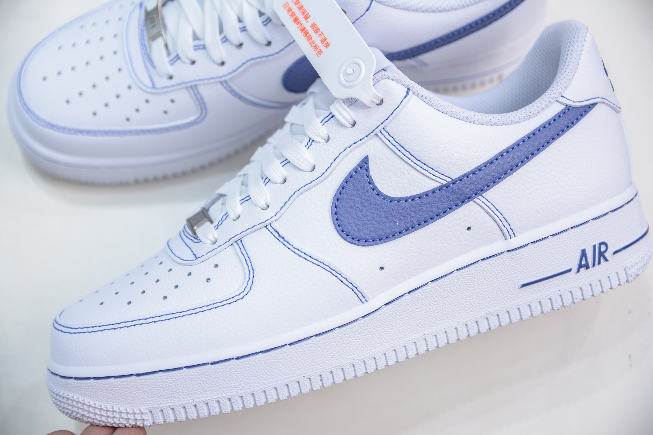 HY版纯原 Nike Air Force 1 Low 07 白蓝 HQ2037-100
