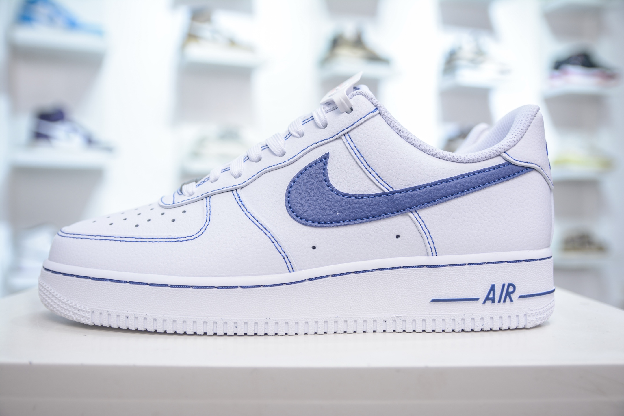 HY版纯原 Nike Air Force 1 Low 07 白蓝 HQ2037-100