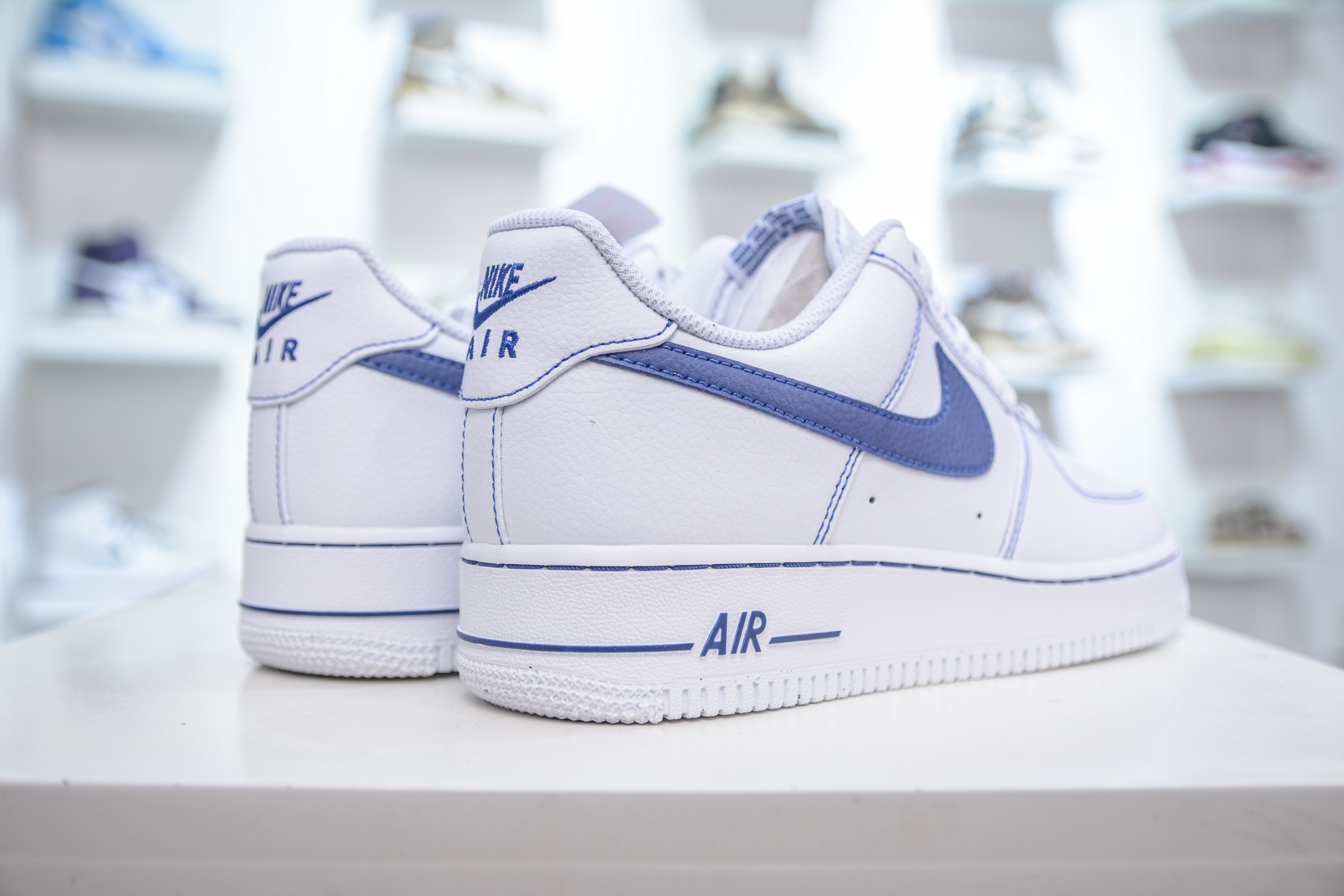 HY版纯原 Nike Air Force 1 Low 07 白蓝 HQ2037-100