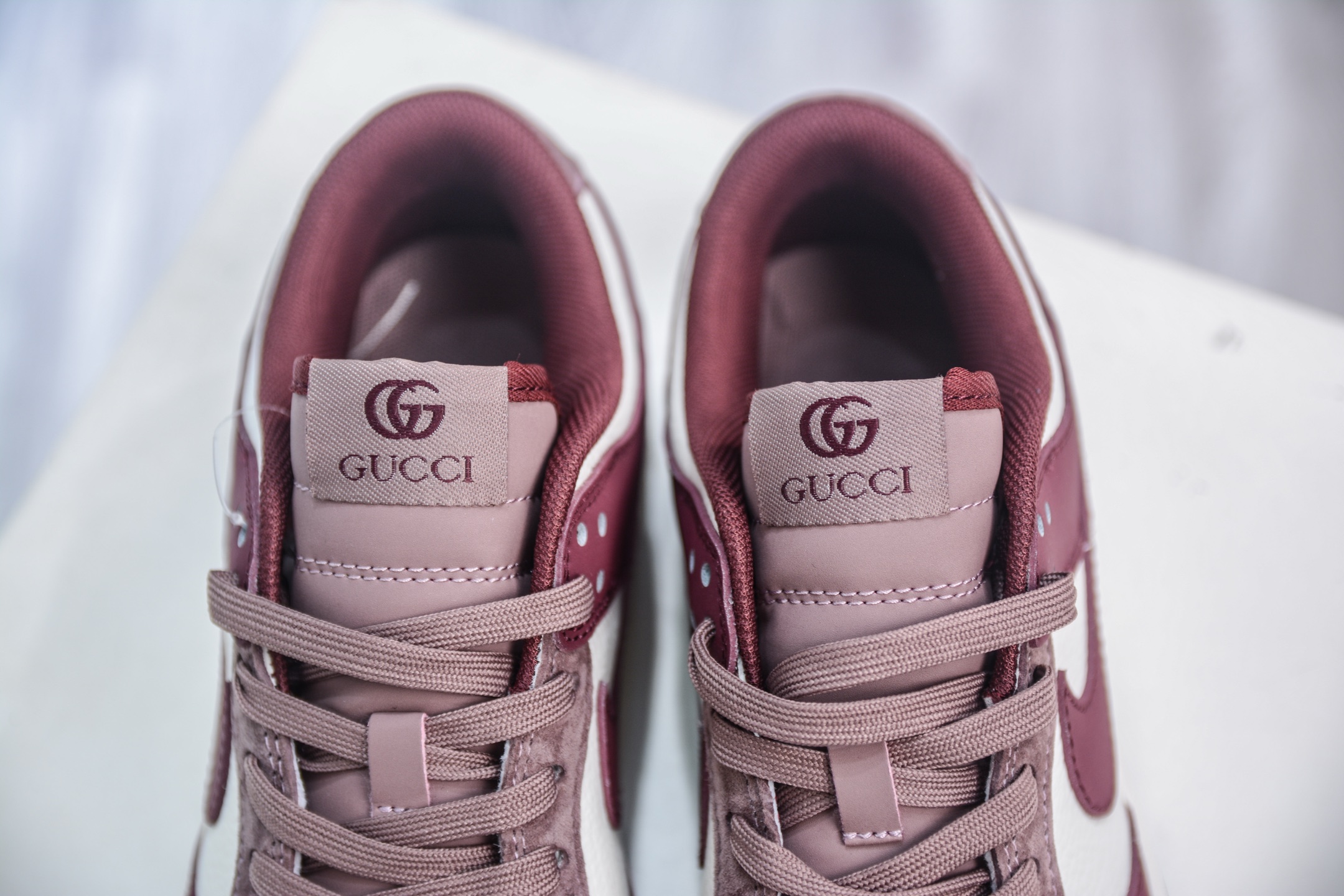 260 Nike SB Dunk Low x GUCCI 古驰联名-白酒红 FX1588-302