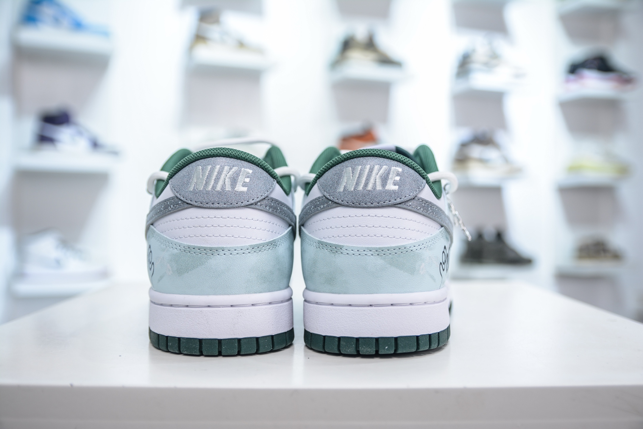 280 YC纯原 NK Dunk Low 青花蛇骨 国风 淡雅 淡青色 DD1391-101