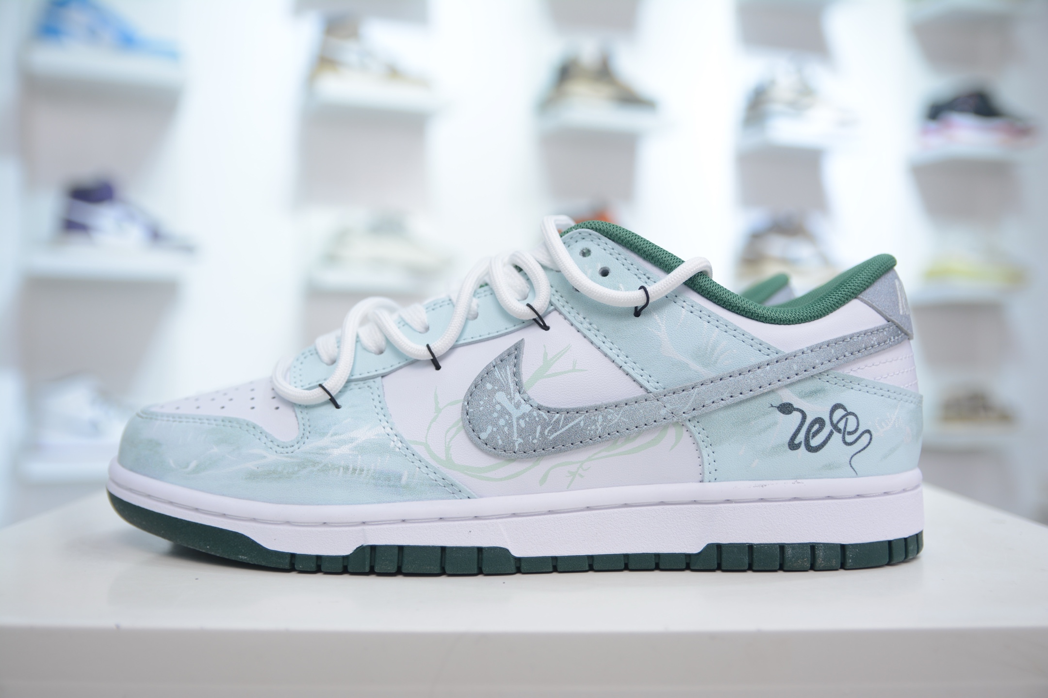 280 YC纯原 NK Dunk Low 青花蛇骨 国风 淡雅 淡青色 DD1391-101