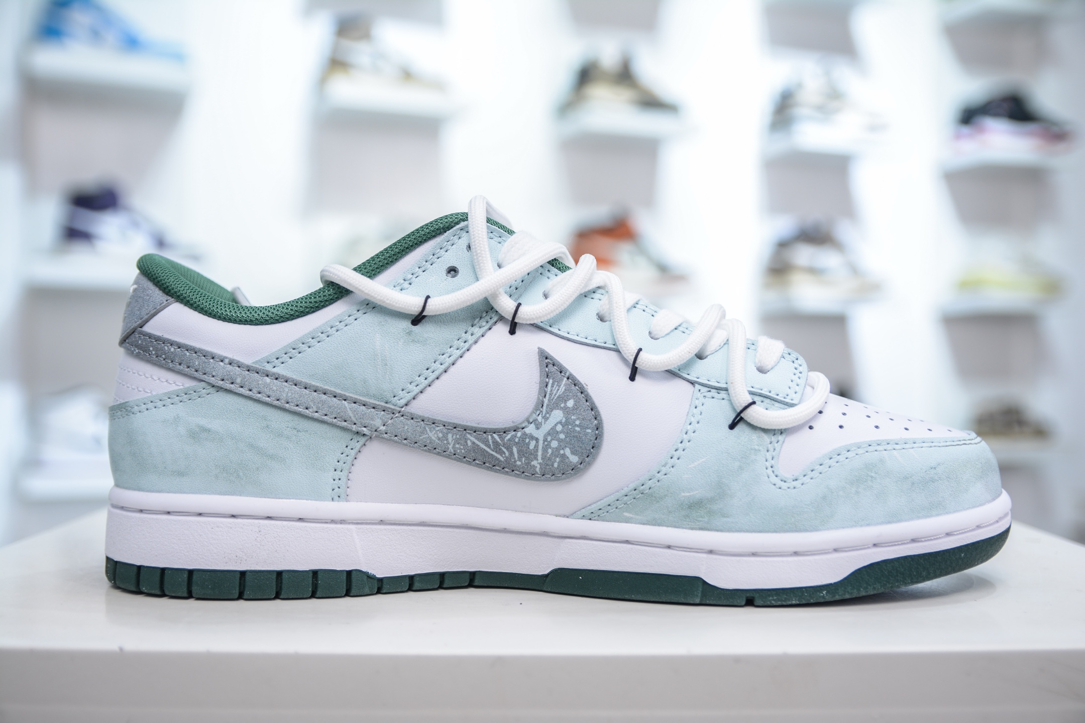 280 YC纯原 NK Dunk Low 青花蛇骨 国风 淡雅 淡青色 DD1391-101