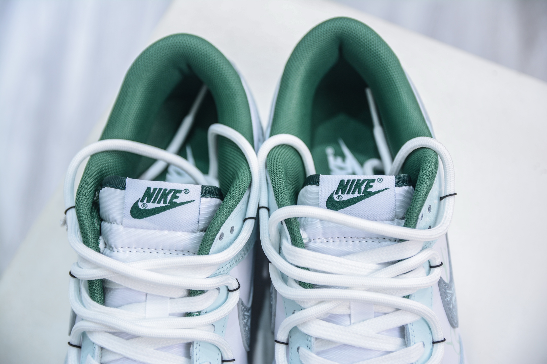 280 YC纯原 NK Dunk Low 青花蛇骨 国风 淡雅 淡青色 DD1391-101