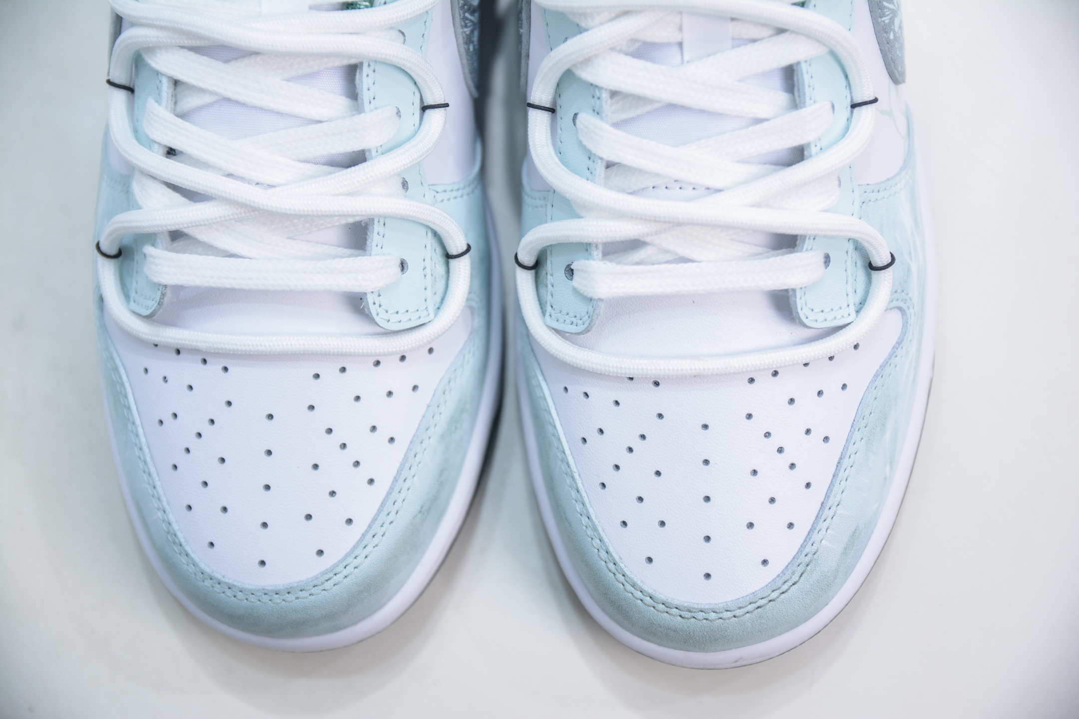 280 YC纯原 NK Dunk Low 青花蛇骨 国风 淡雅 淡青色 DD1391-101