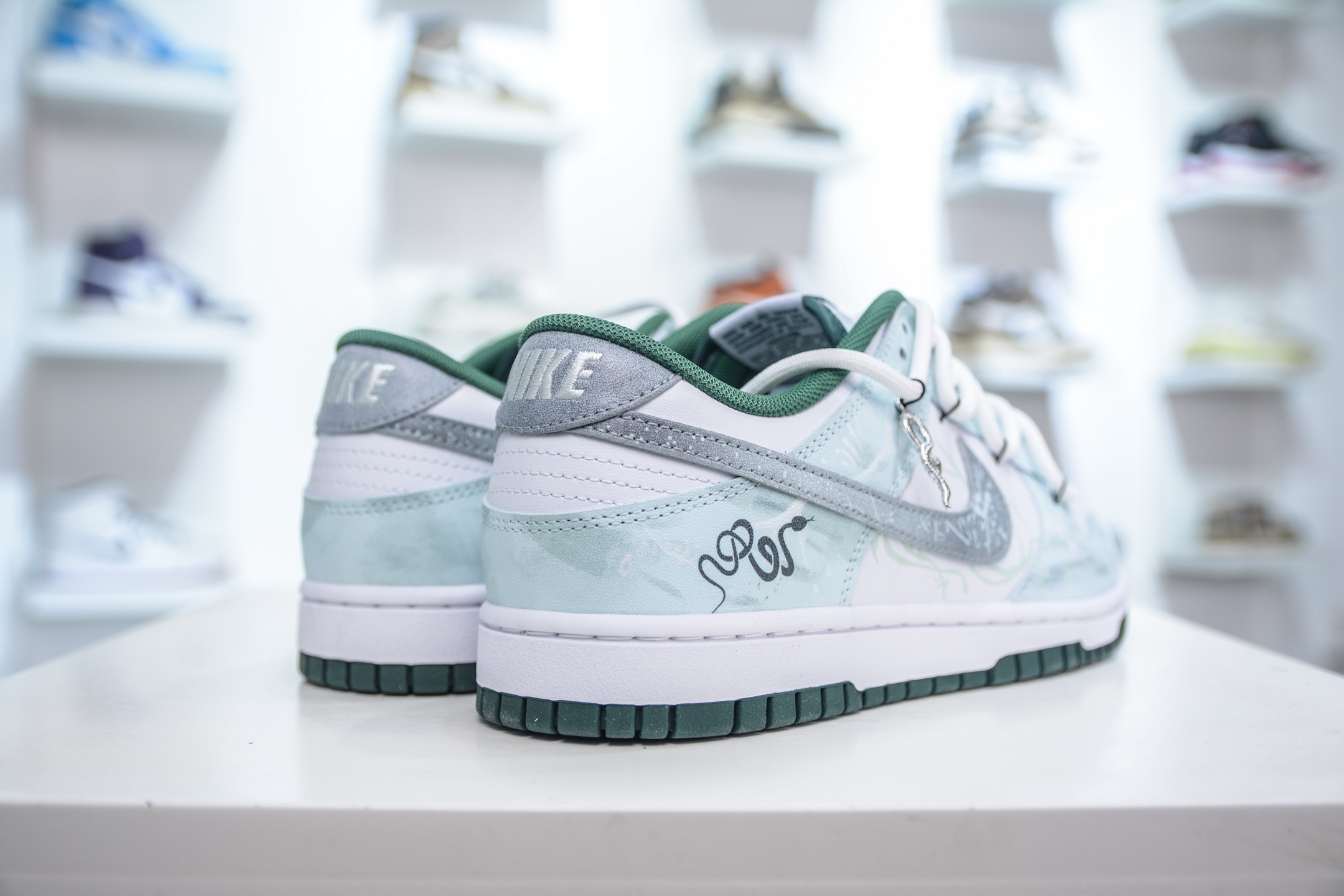 280 YC纯原 NK Dunk Low 青花蛇骨 国风 淡雅 淡青色 DD1391-101