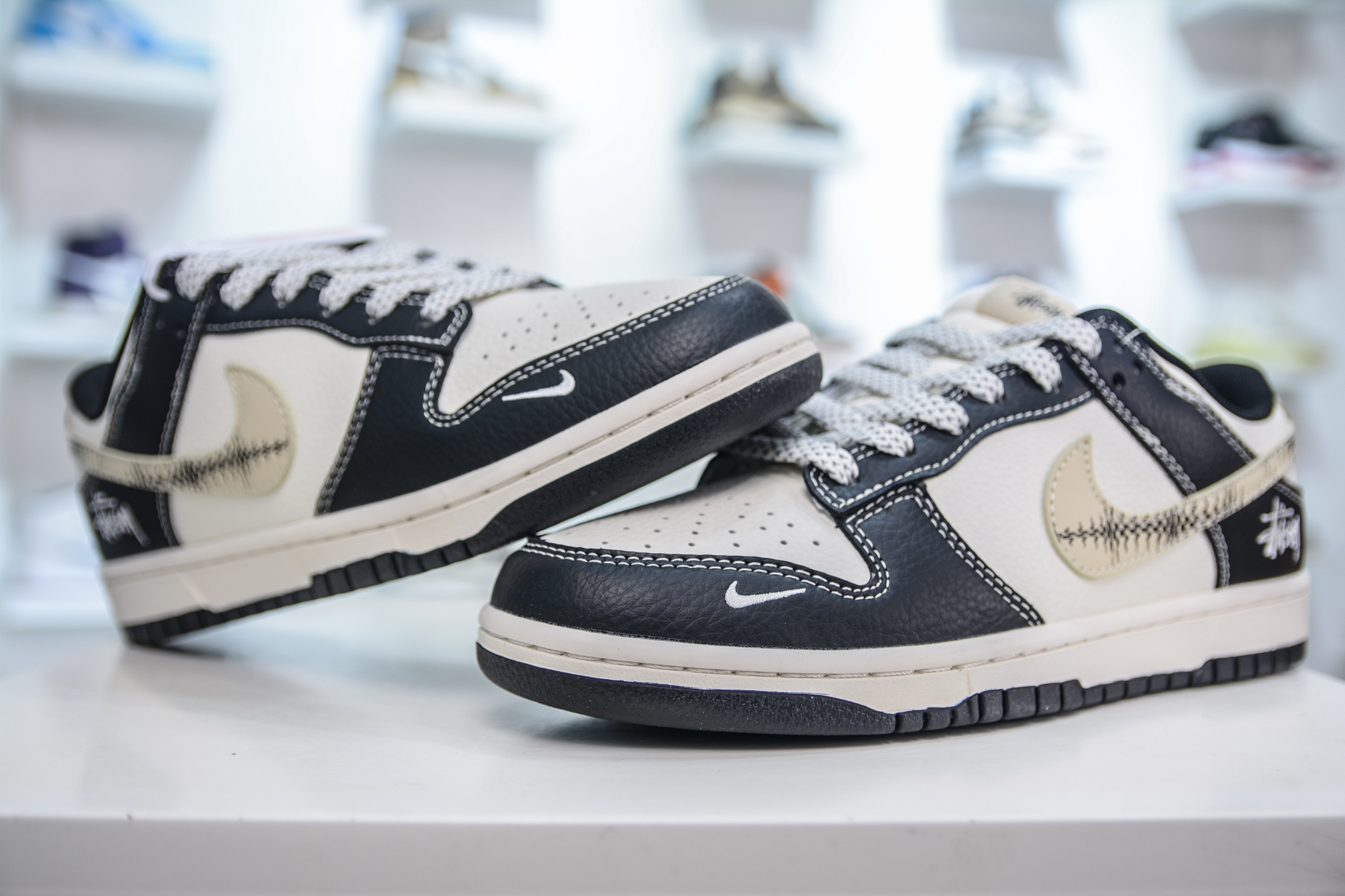 280 Nike SB Dunk Low x Stussy 斯图西联名-新浪熊猫 ZH2598-271