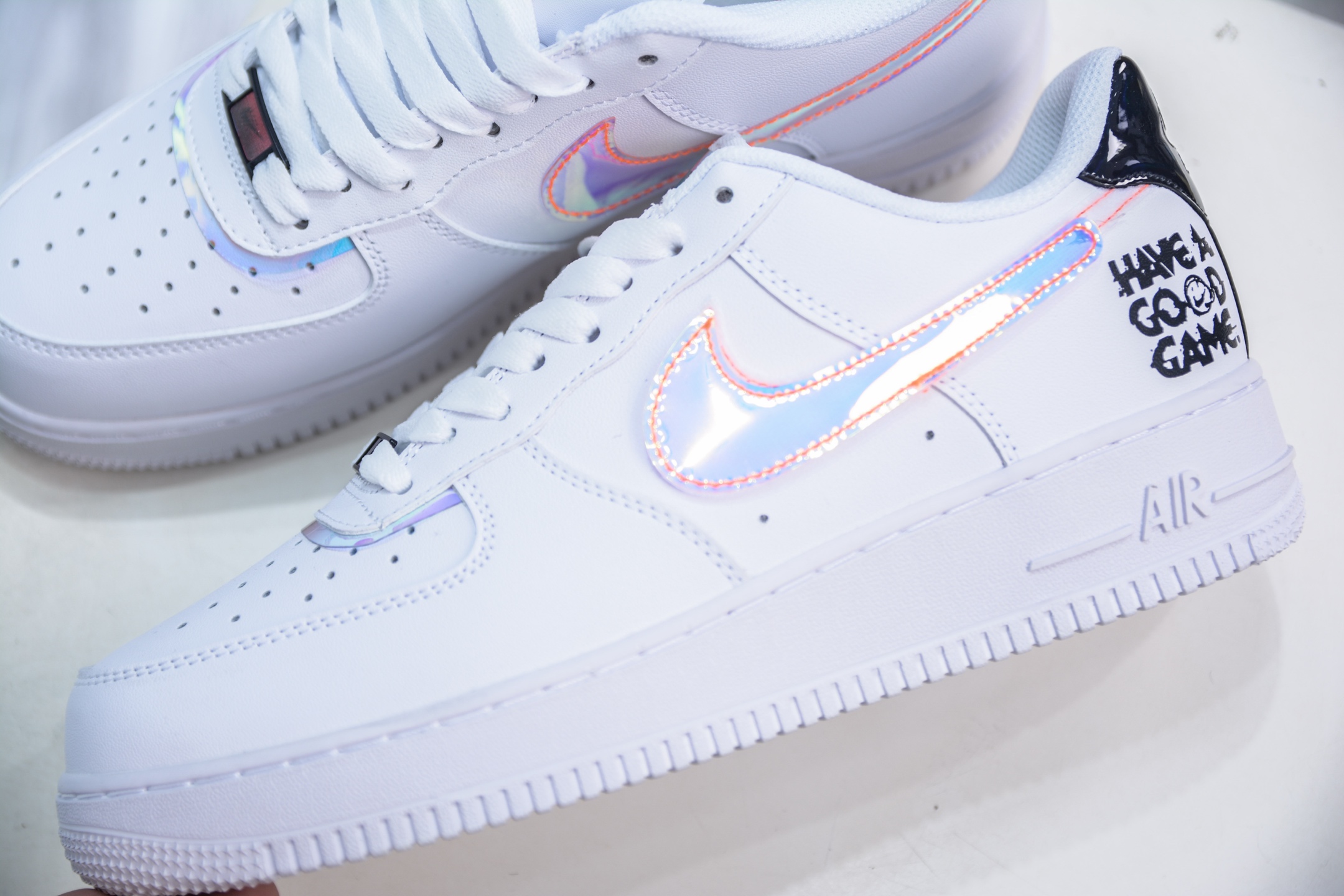 180 PB版 NikeAir Force 1 Low 镭射电玩 空军一号低帮百搭休闲运动板鞋 DC0710-191