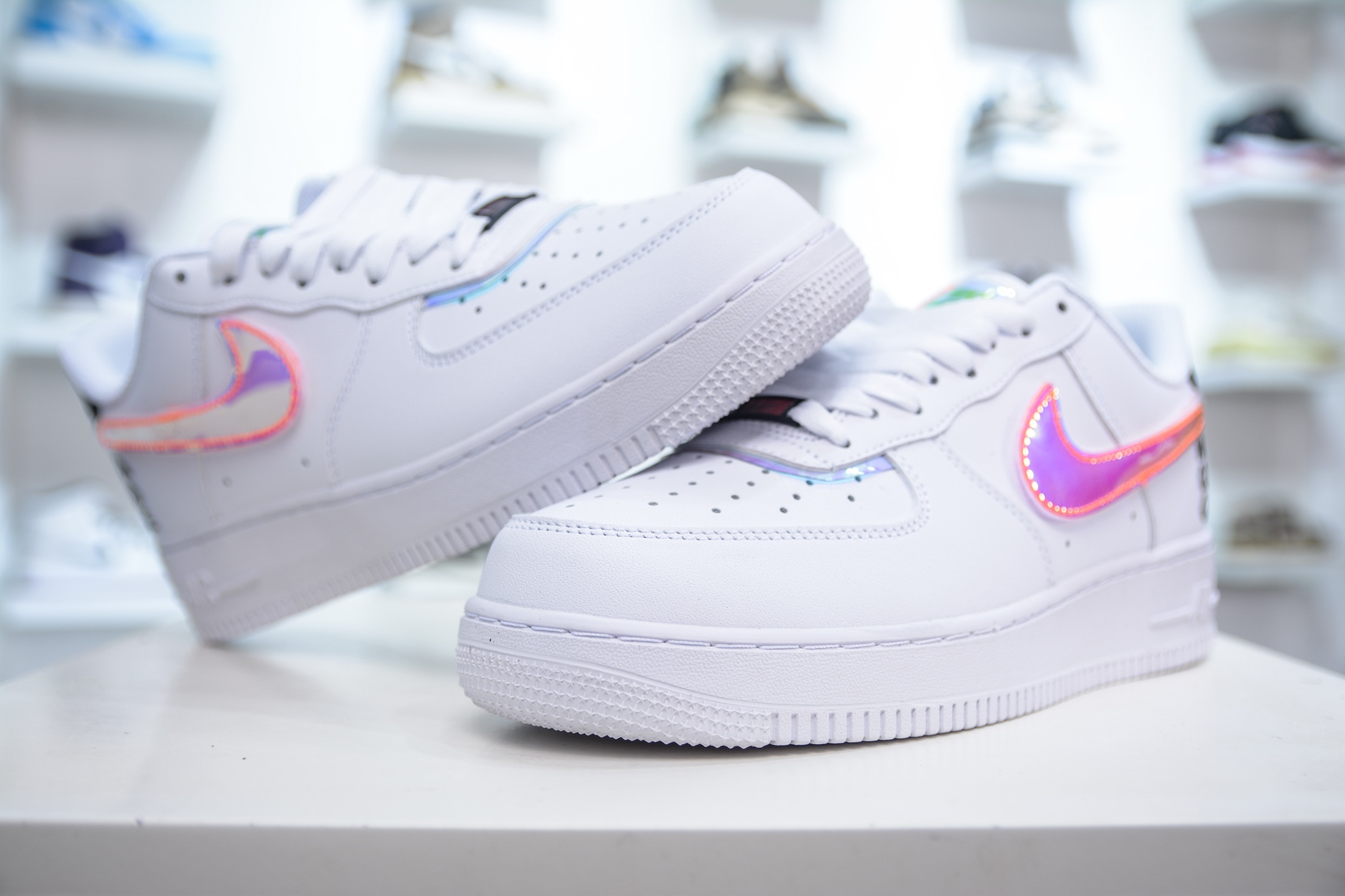 180 PB版 NikeAir Force 1 Low 镭射电玩 空军一号低帮百搭休闲运动板鞋 DC0710-191