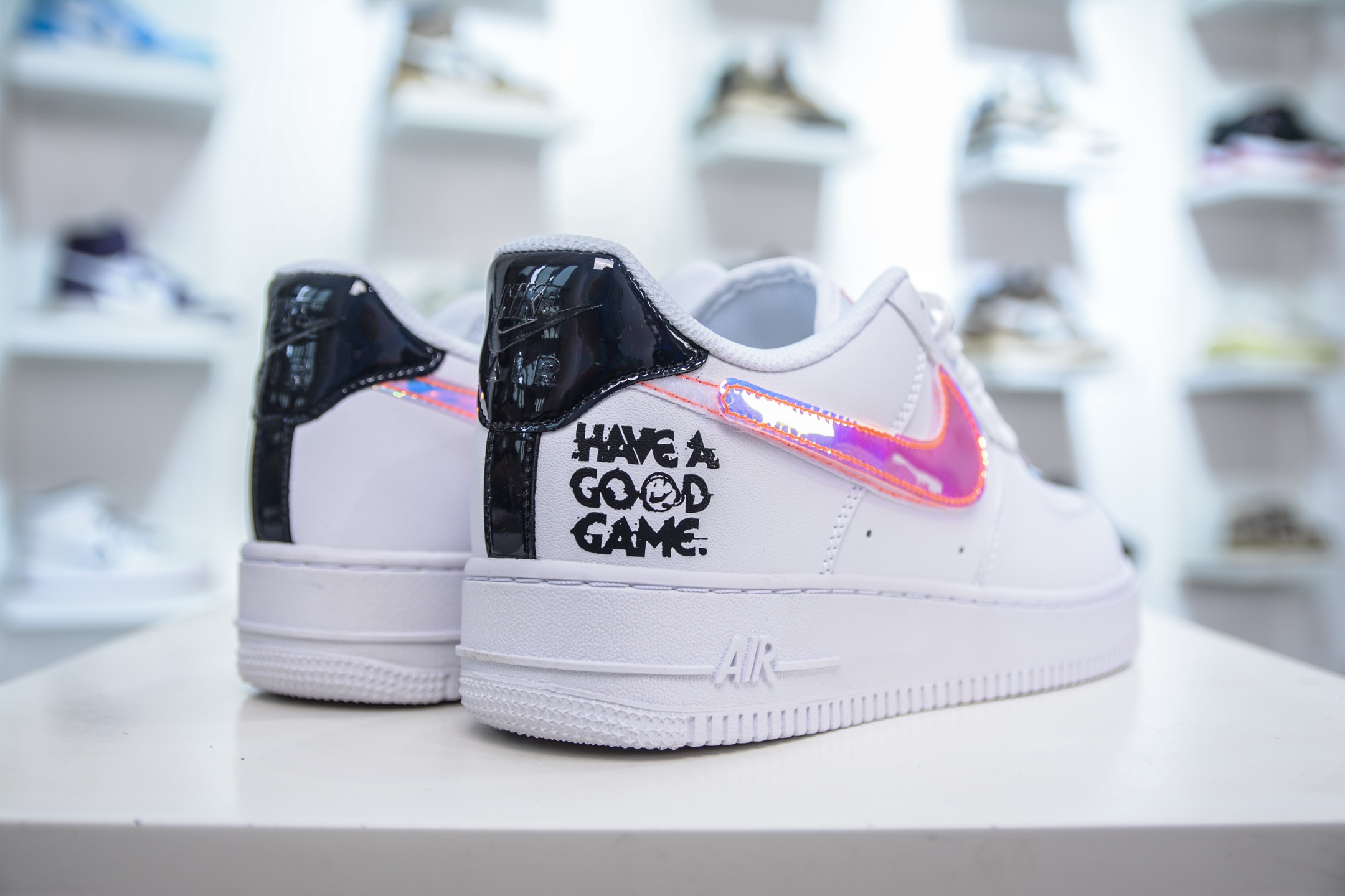 180 PB版 NikeAir Force 1 Low 镭射电玩 空军一号低帮百搭休闲运动板鞋 DC0710-191