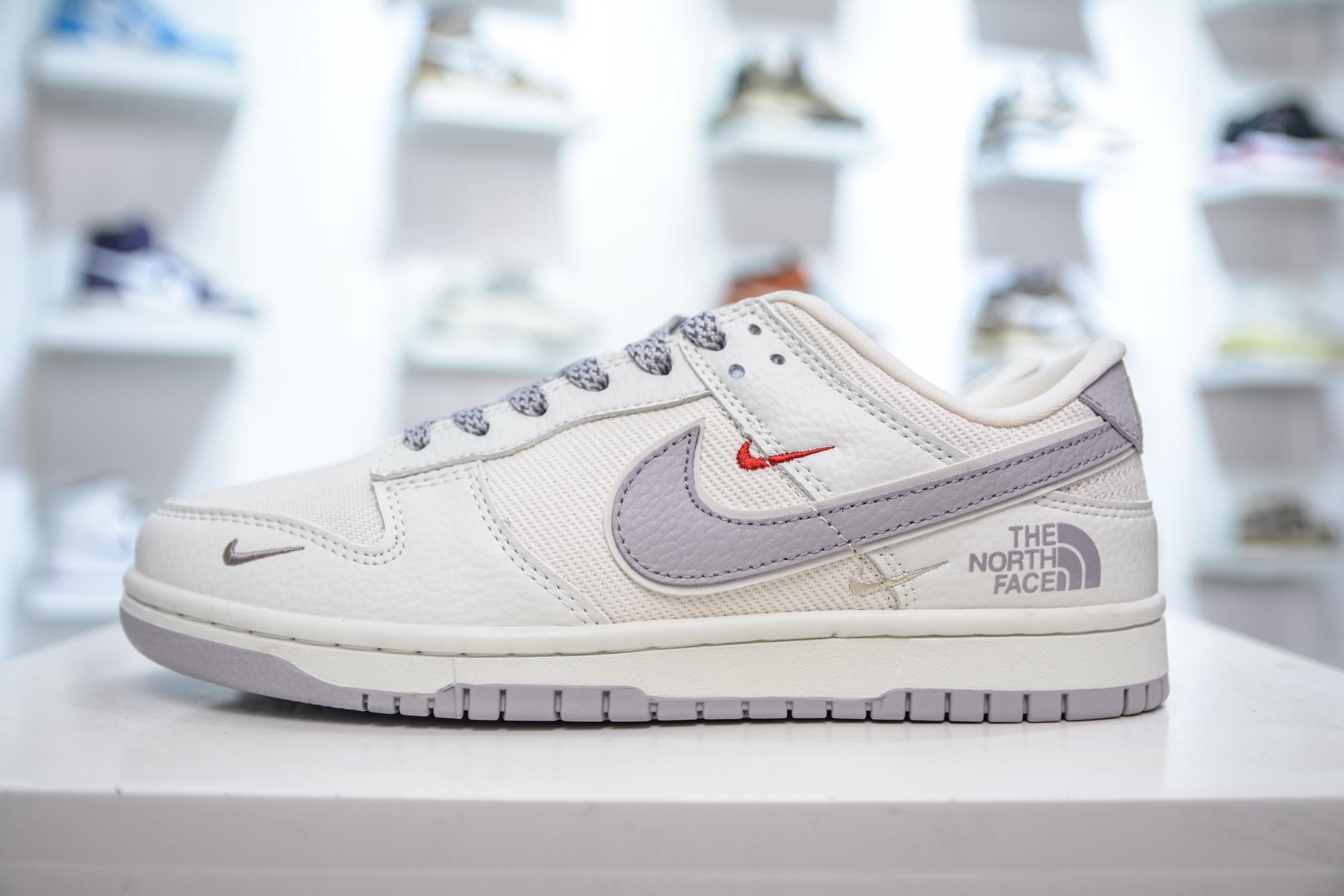 280 Nike SB Dunk Low x The North Face 北面联名-白灰织布 SC9207-413