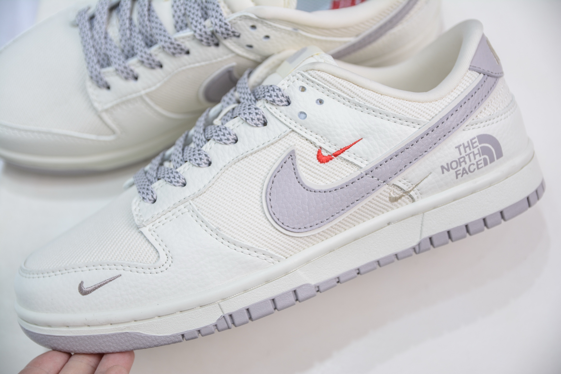 280 Nike SB Dunk Low x The North Face 北面联名-白灰织布 SC9207-413