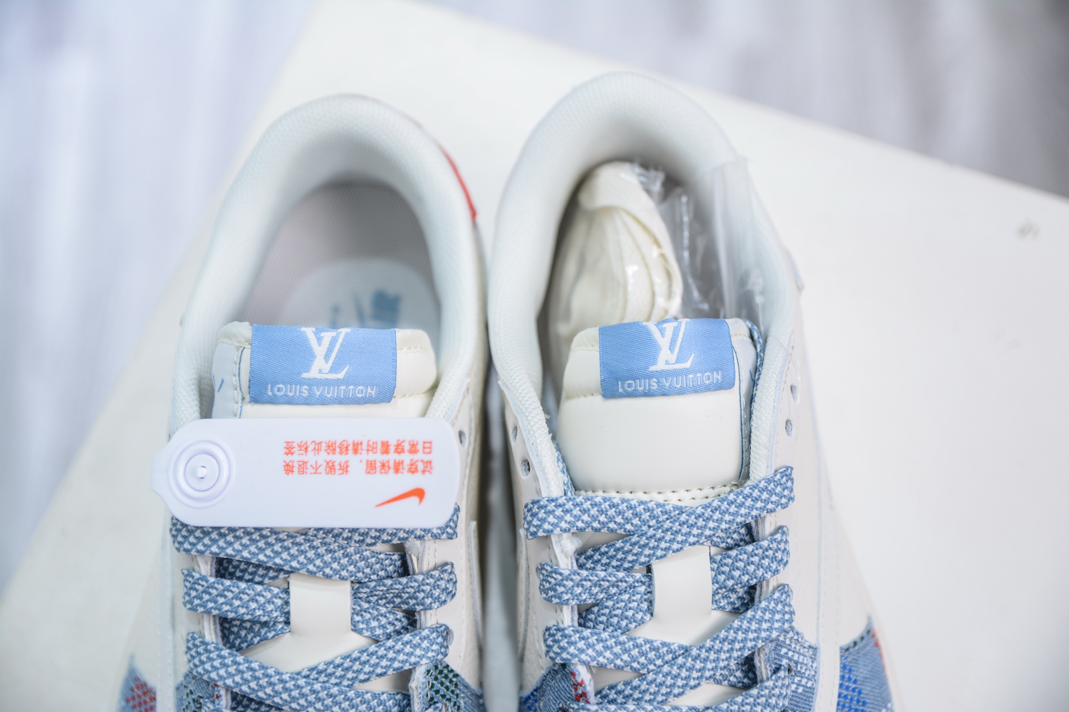 270 TS x Air Jordan x Louis Vuitton AJ1 Low 倒钩低帮LV联名-五彩帆布 FC1688-232