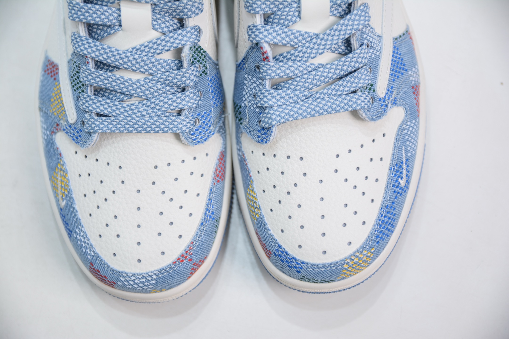 270 TS x Air Jordan x Louis Vuitton AJ1 Low 倒钩低帮LV联名-五彩帆布 FC1688-232
