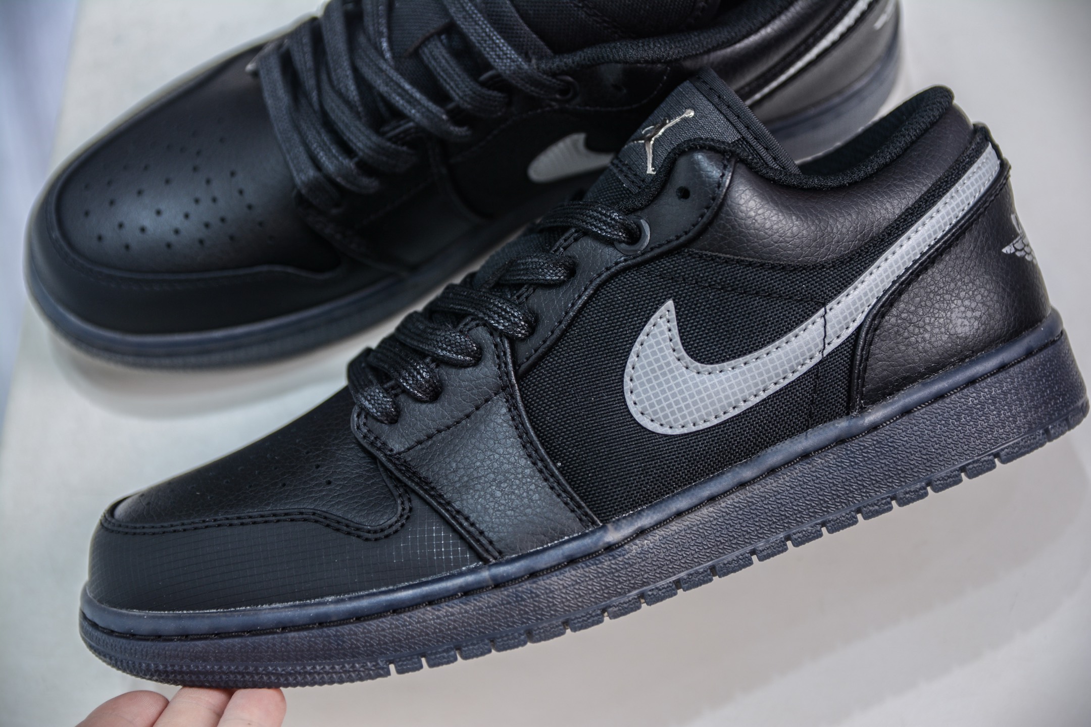 280 DT纯原 Air Jordan AJ1 Low 低帮 黑白 HV5968-001