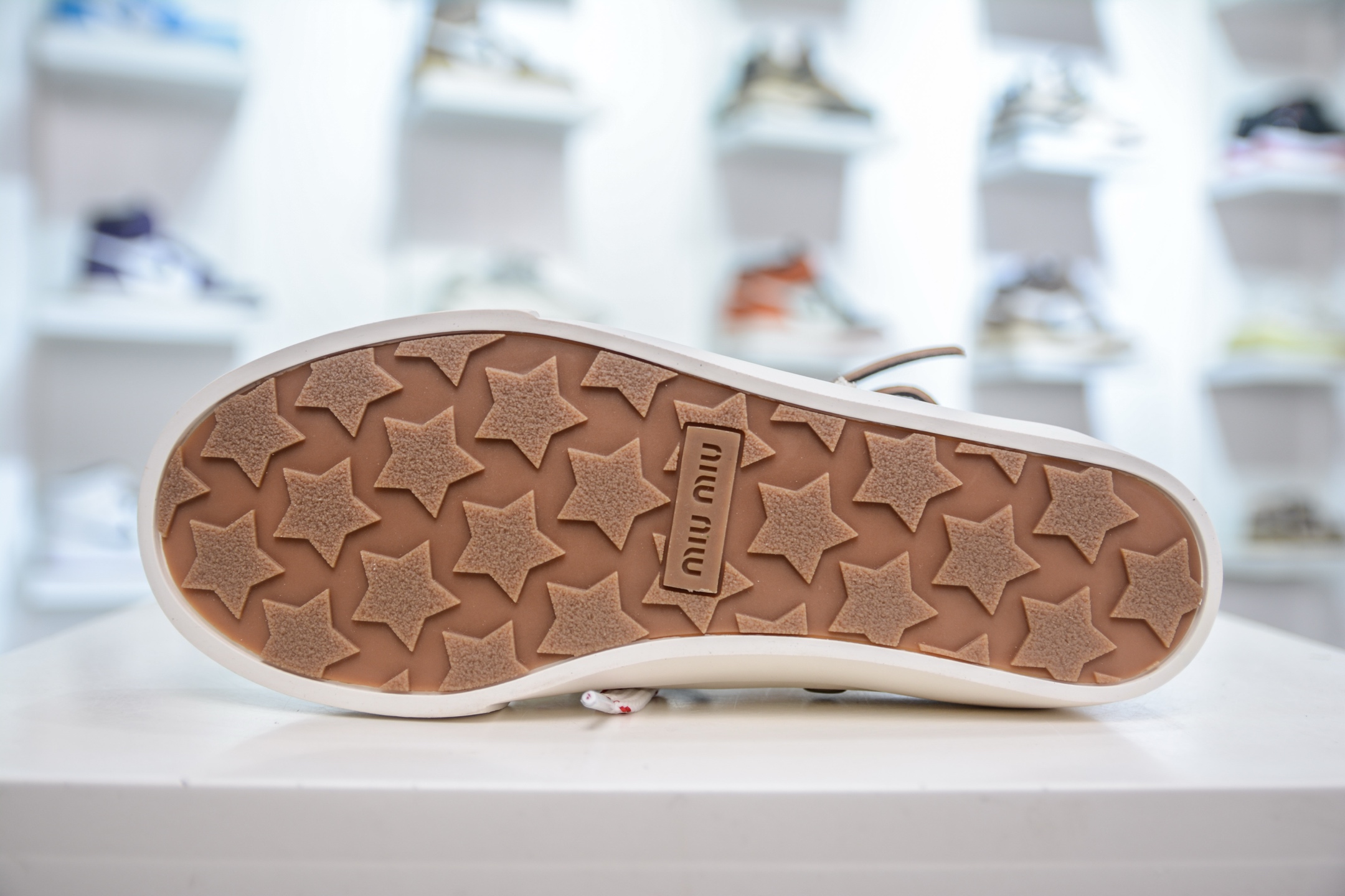 350 MiuMiu 缪缪 最新款 水洗 丹宁 牛仔布 帆布鞋 厚底 休闲 运动鞋
