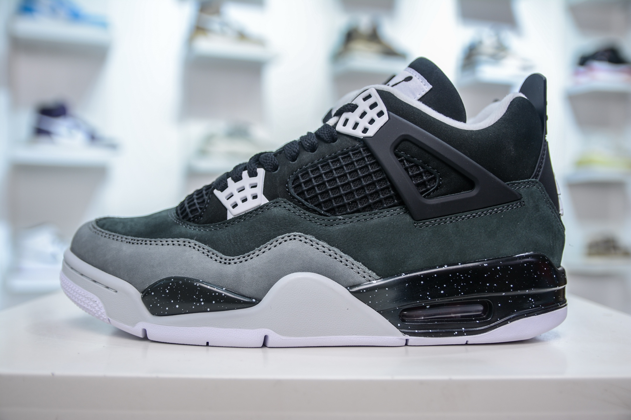 450 OG纯原 Air Jordan AJ4 Retro ” Fear ” 黑白恐惧 FQ8138-002