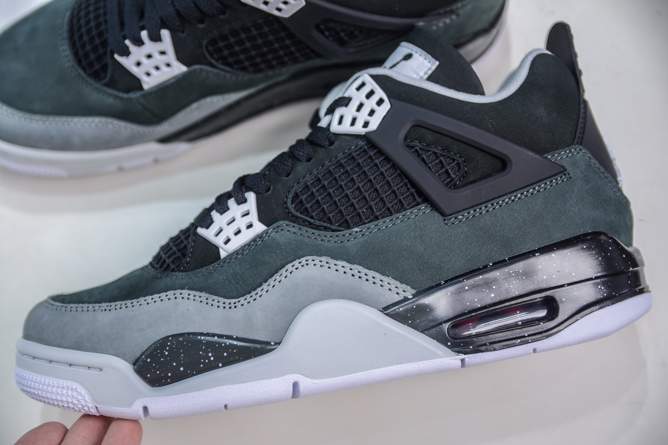 450 OG纯原 Air Jordan AJ4 Retro ” Fear ” 黑白恐惧 FQ8138-002