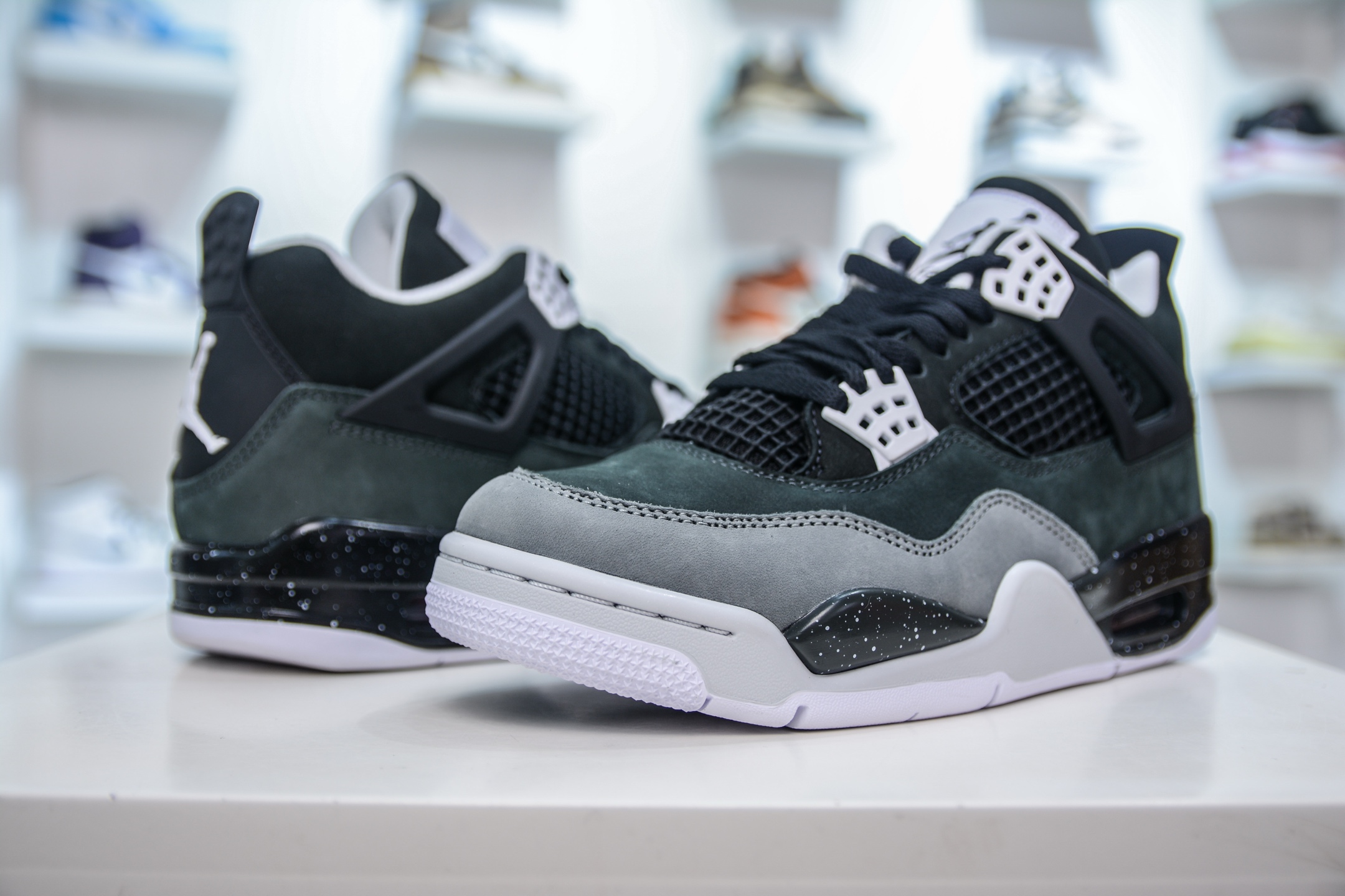 450 OG纯原 Air Jordan AJ4 Retro ” Fear ” 黑白恐惧 FQ8138-002