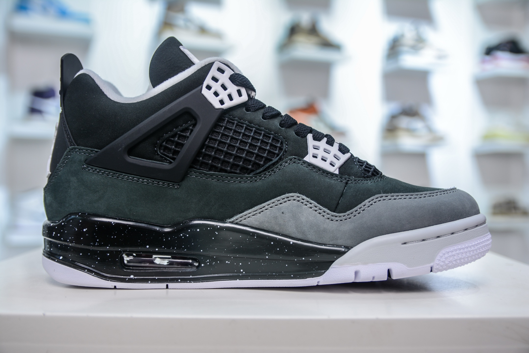 450 OG纯原 Air Jordan AJ4 Retro ” Fear ” 黑白恐惧 FQ8138-002