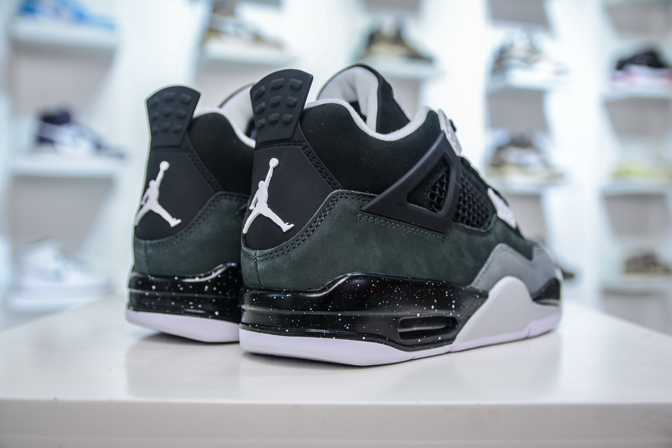 450 OG纯原 Air Jordan AJ4 Retro ” Fear ” 黑白恐惧 FQ8138-002
