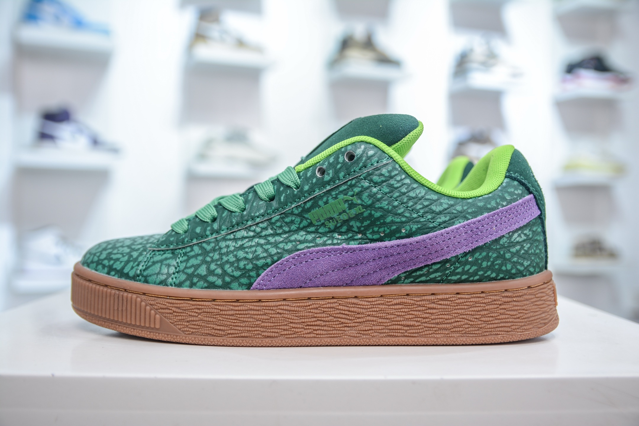 PUMA Suede Low XLBlack Sliver 彪马经典明星系列低帮面包风复古百搭休闲运动