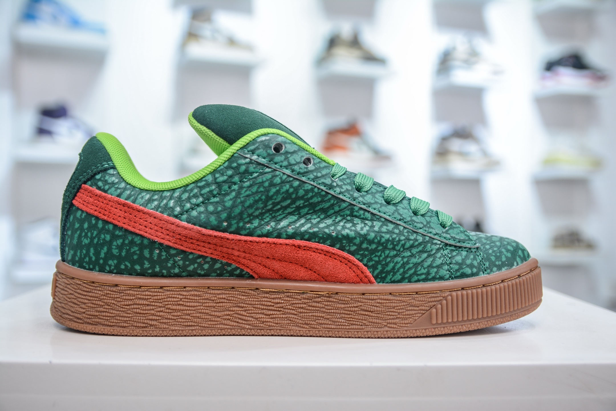 PUMA Suede Low XLBlack Sliver 彪马经典明星系列低帮面包风复古百搭休闲运动