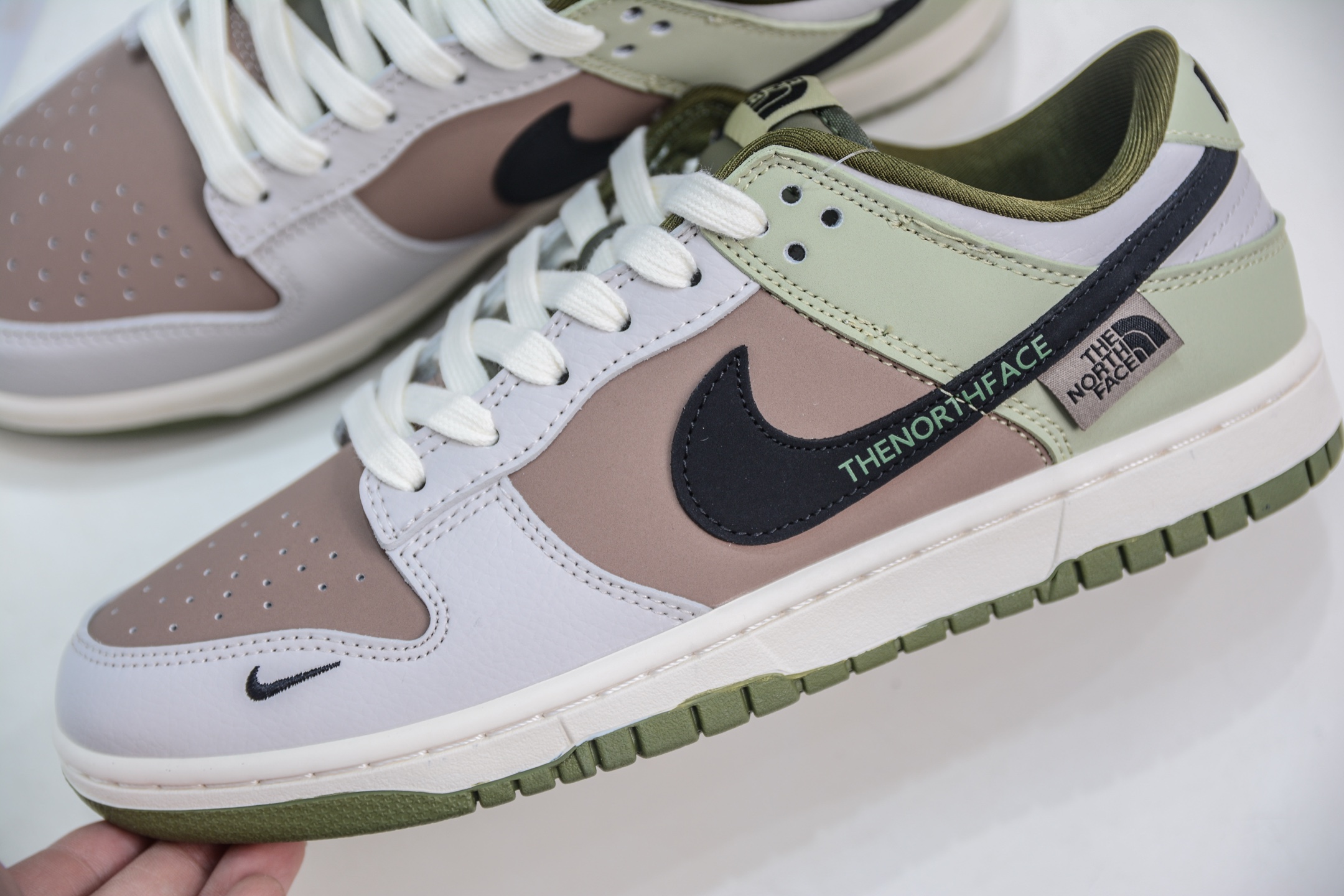 260 Nike SB Dunk Low x The North Face 北面联名-灰棕黑 XD1588-210
