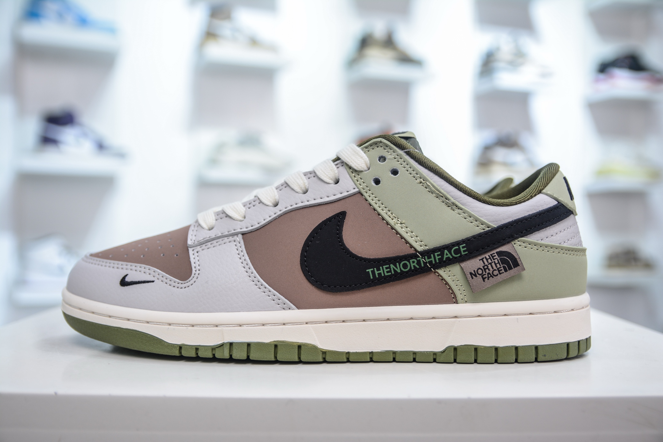 260 Nike SB Dunk Low x The North Face 北面联名-灰棕黑 XD1588-210