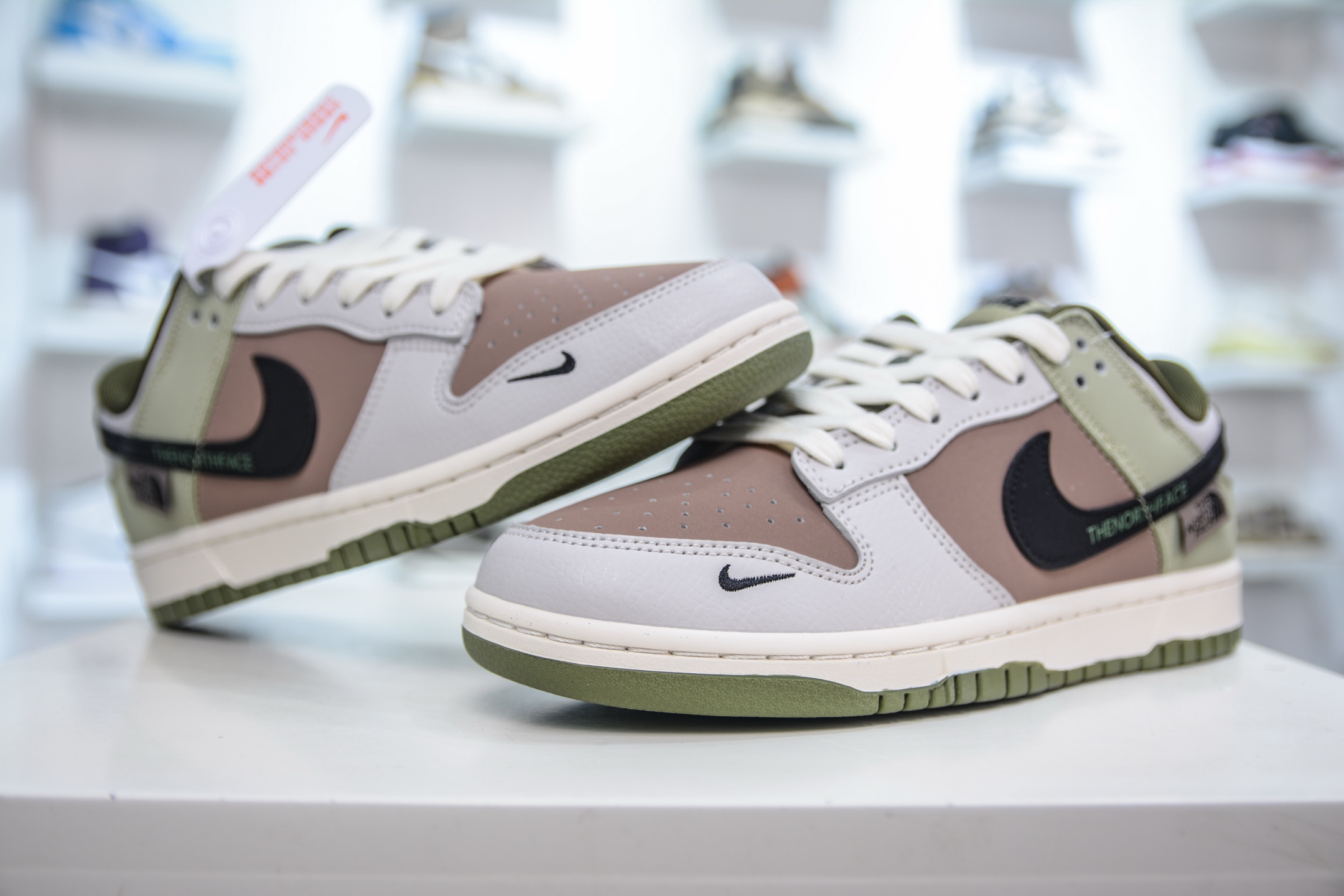 260 Nike SB Dunk Low x The North Face 北面联名-灰棕黑 XD1588-210